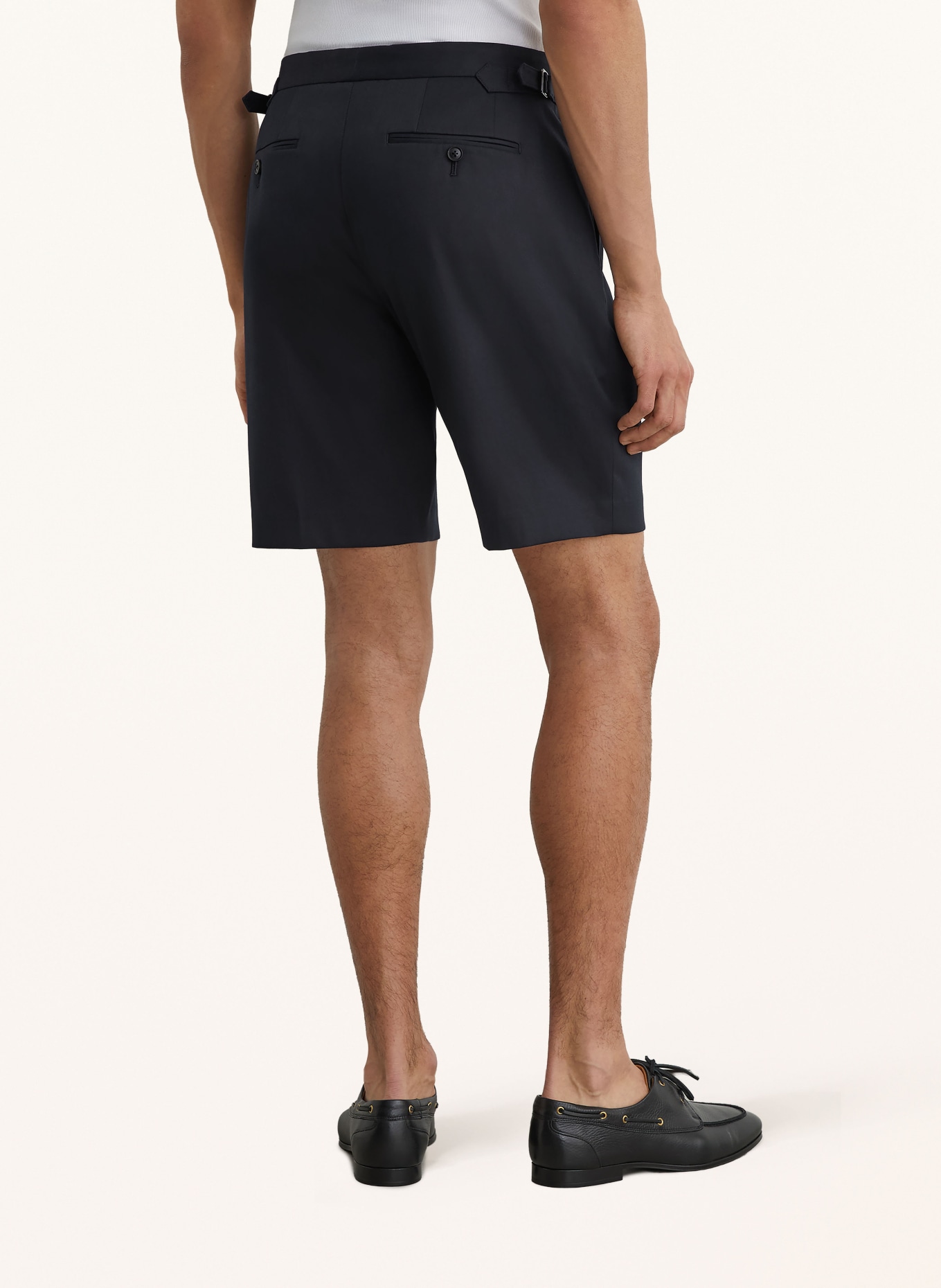 REISS CANTWELL Shorts: DARK BLUE