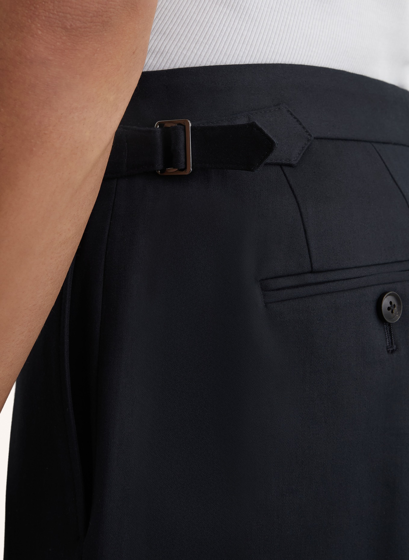 REISS CANTWELL Shorts: DARK BLUE