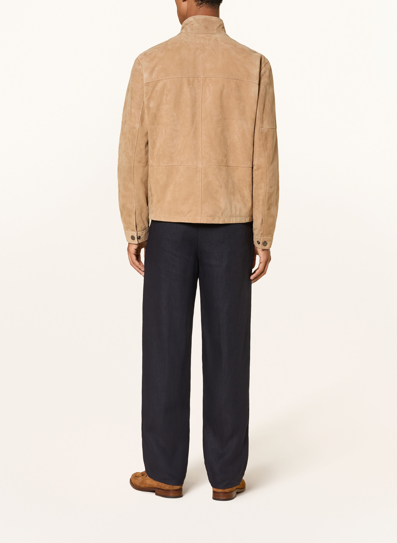 REISS Pantalon BARGES coupe slim style jogging: BLEU FONCÉ
