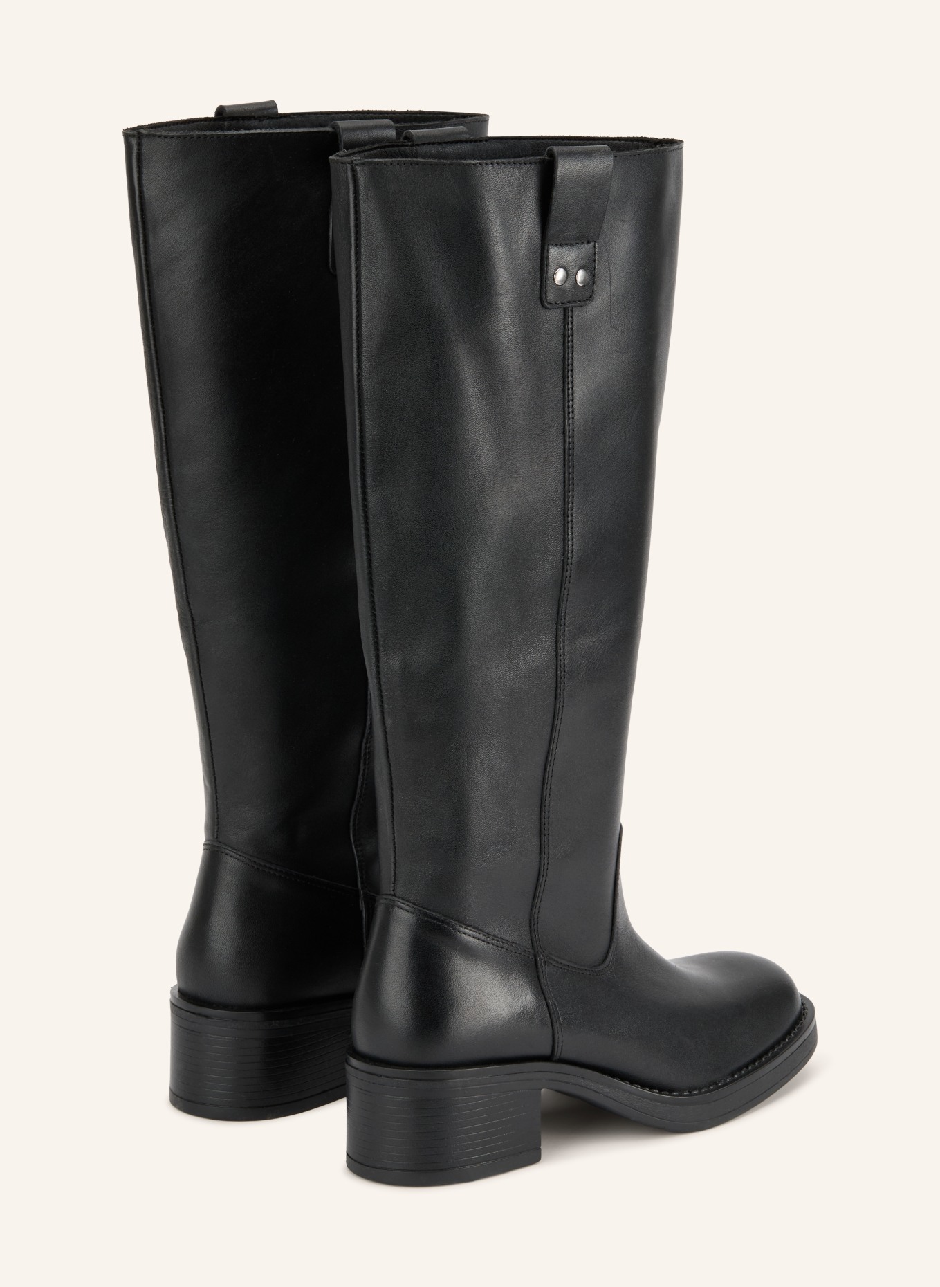 BIANCO Stiefel BIAMARY: SCHWARZ / SILBER