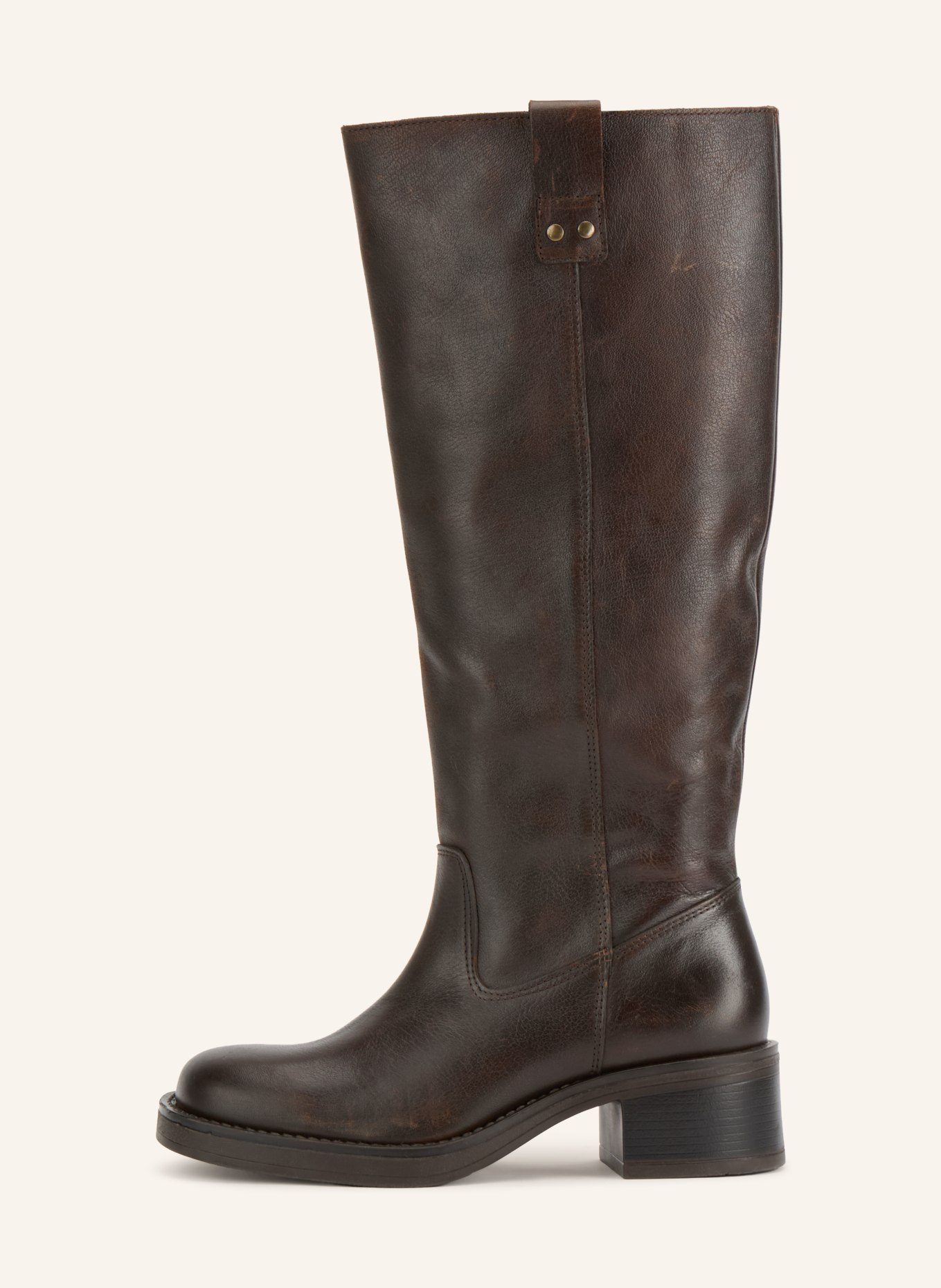 BIANCO Laarzen BIAMARY: MARRON FONCÉ / GOUD