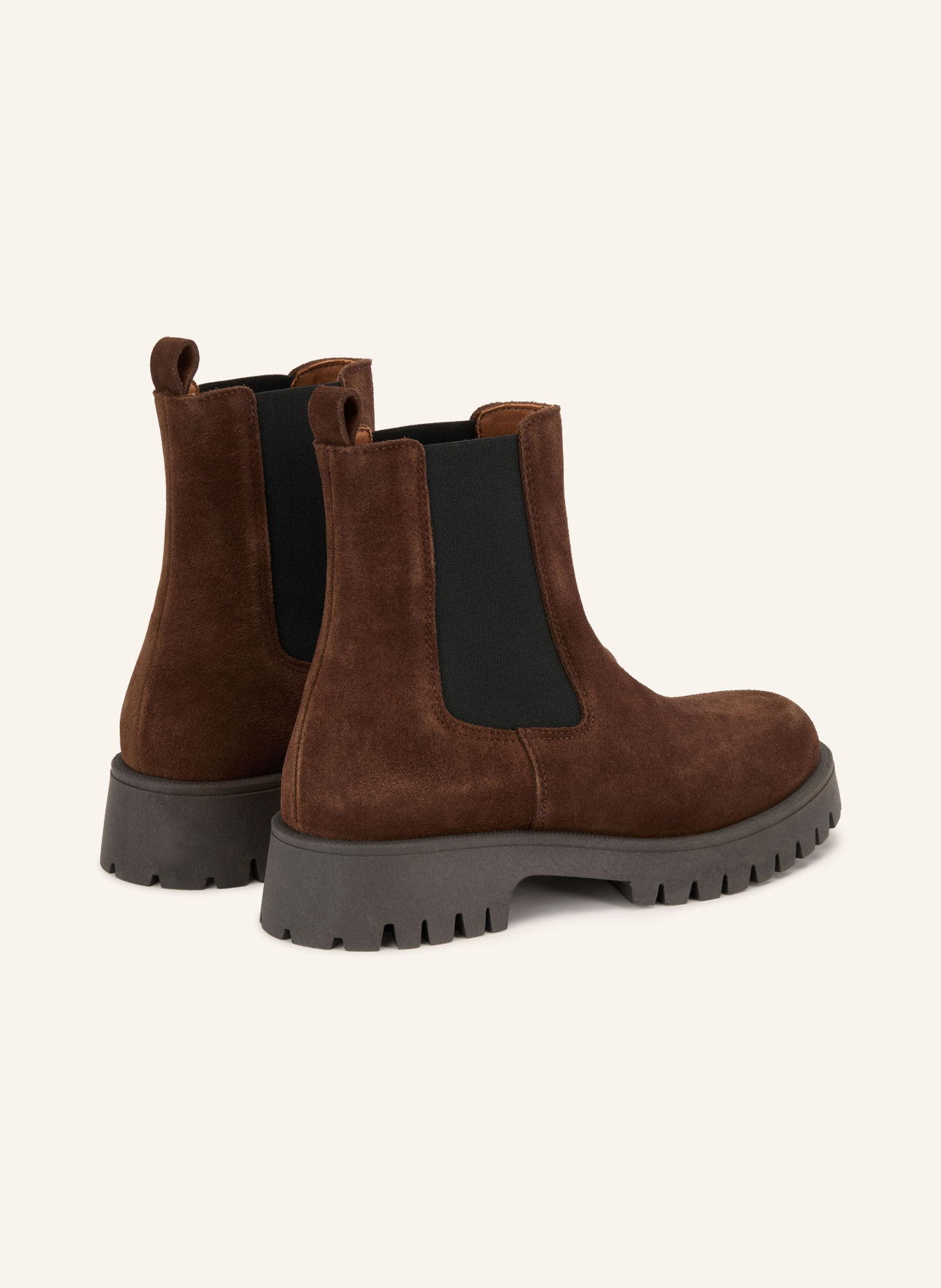 BIANCO Chelsea-laarzen BIALEO: MARRON FONCÉ