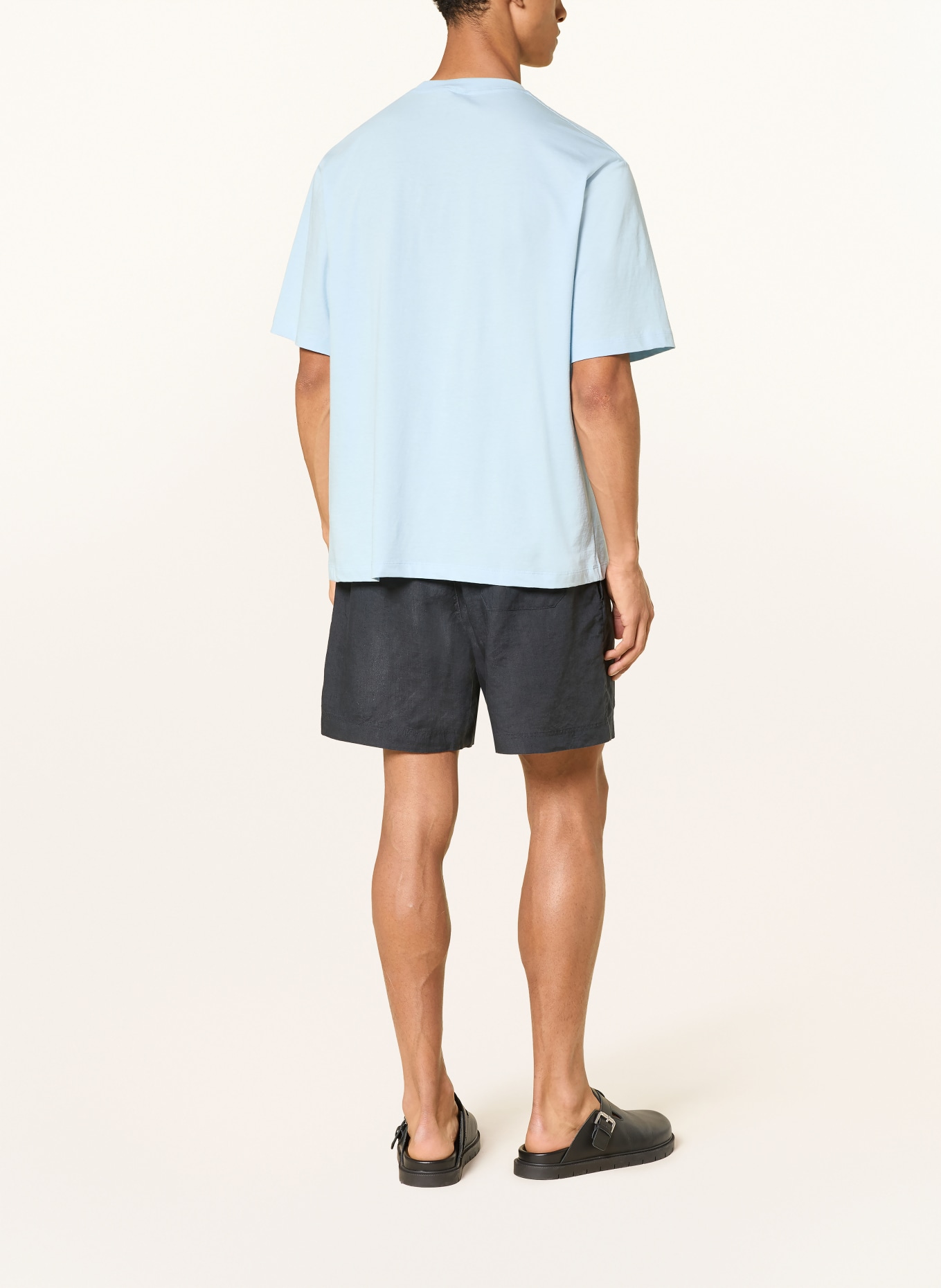 ARKET T-shirt: LIGHT BLUE