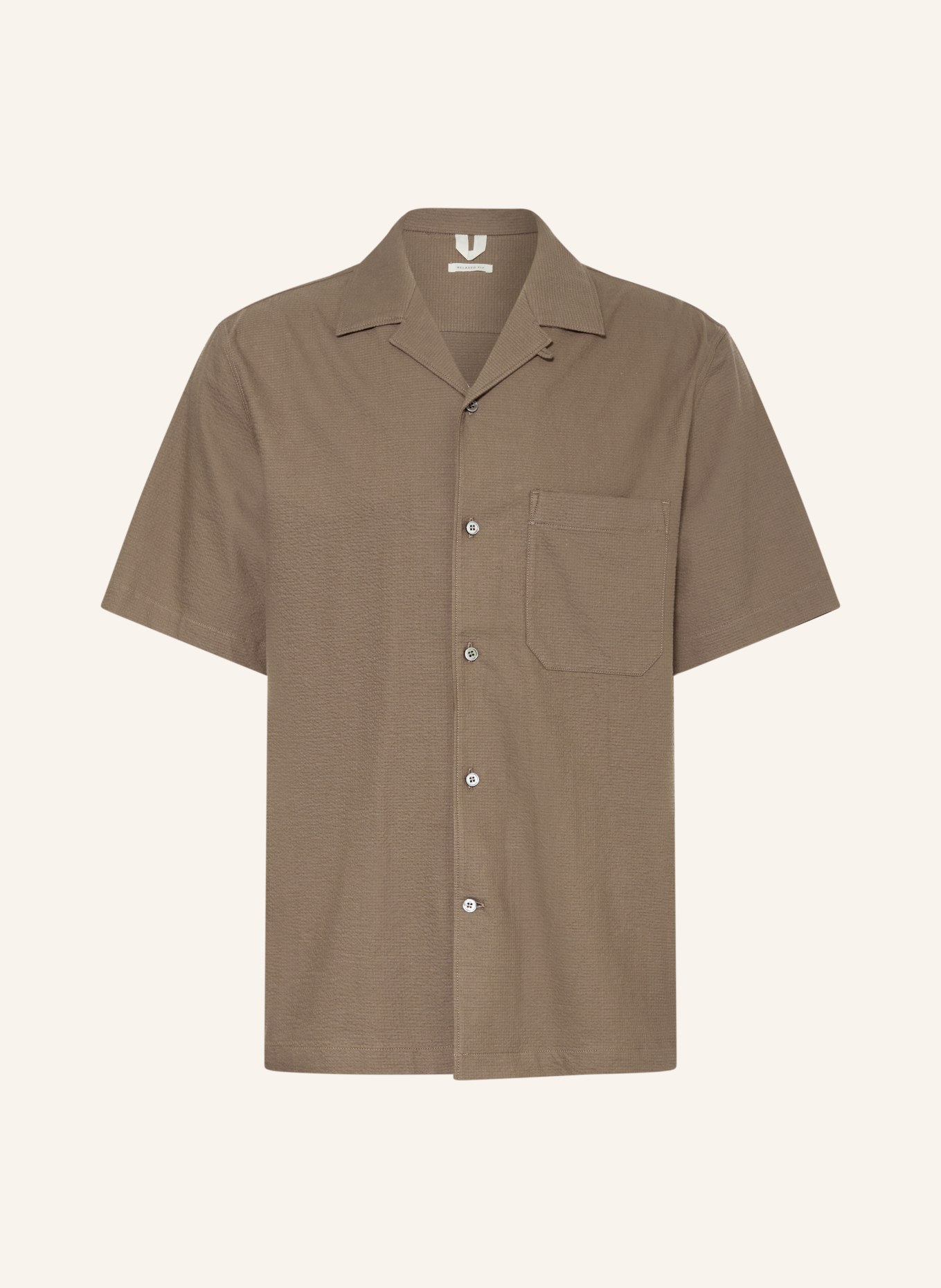 ARKET Resorthemd BINGO Comfort Fit: BRAUN