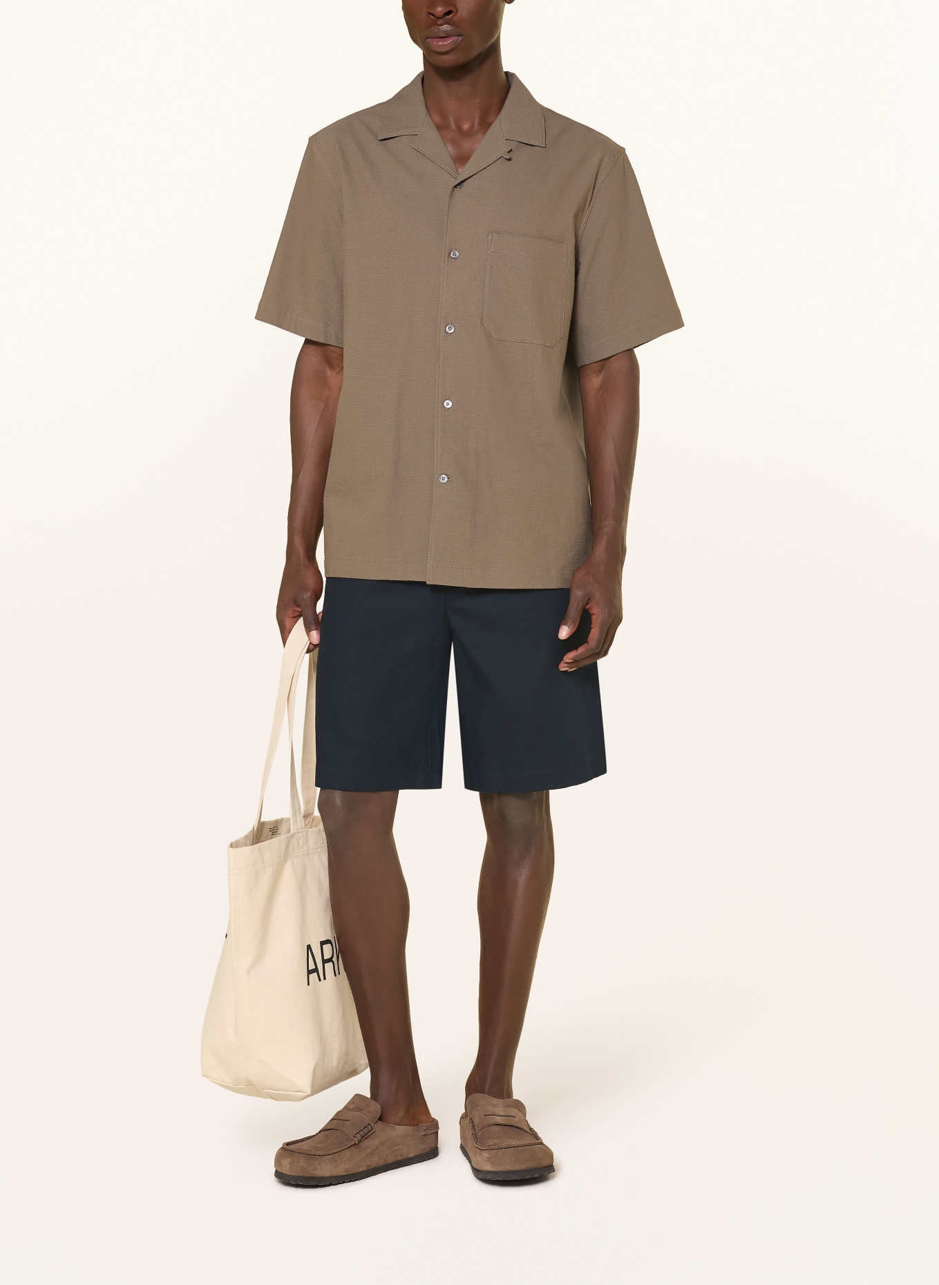 ARKET Resorthemd BINGO Comfort Fit: BRAUN