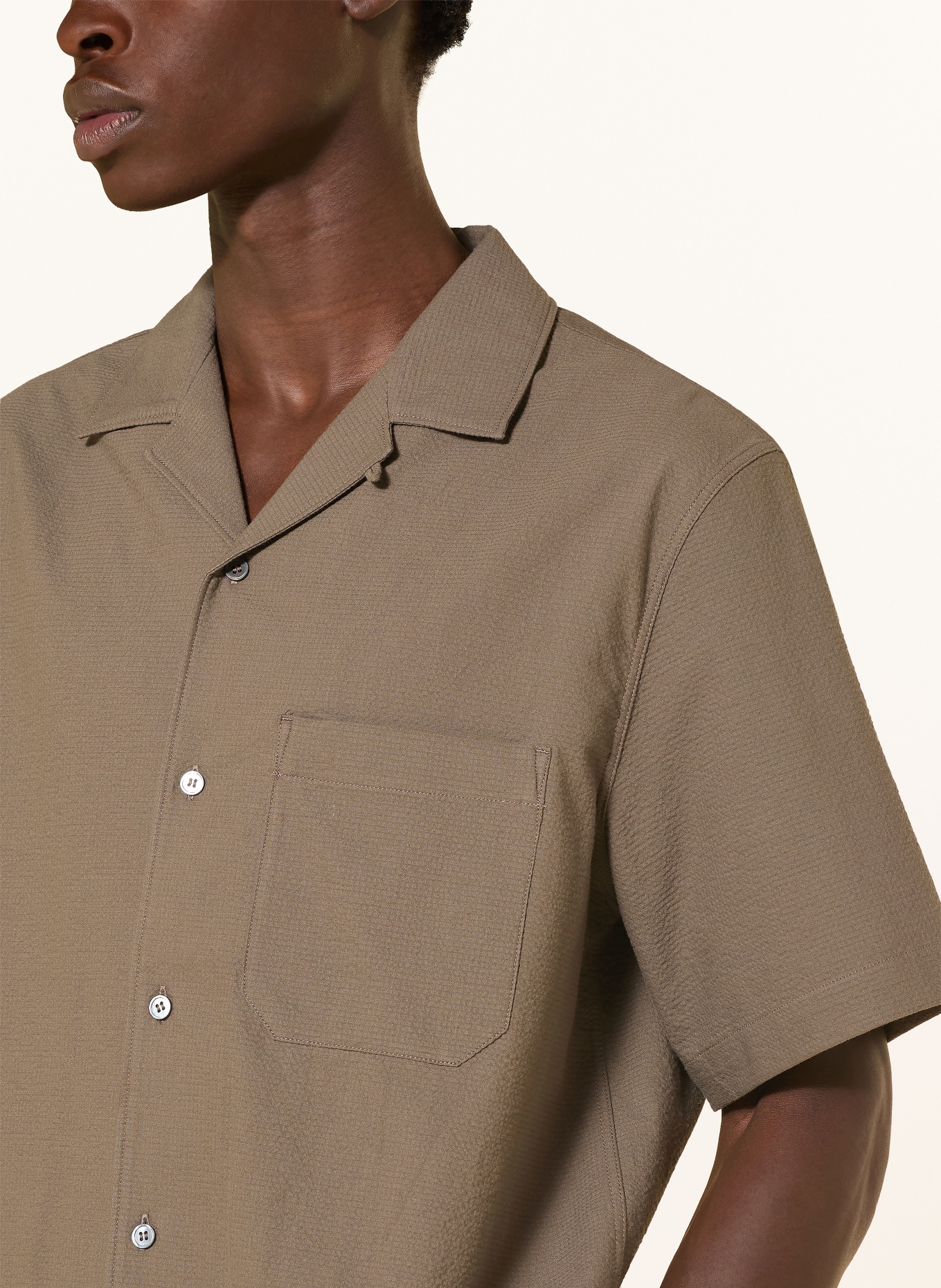 ARKET Resorthemd BINGO Comfort Fit: BRAUN