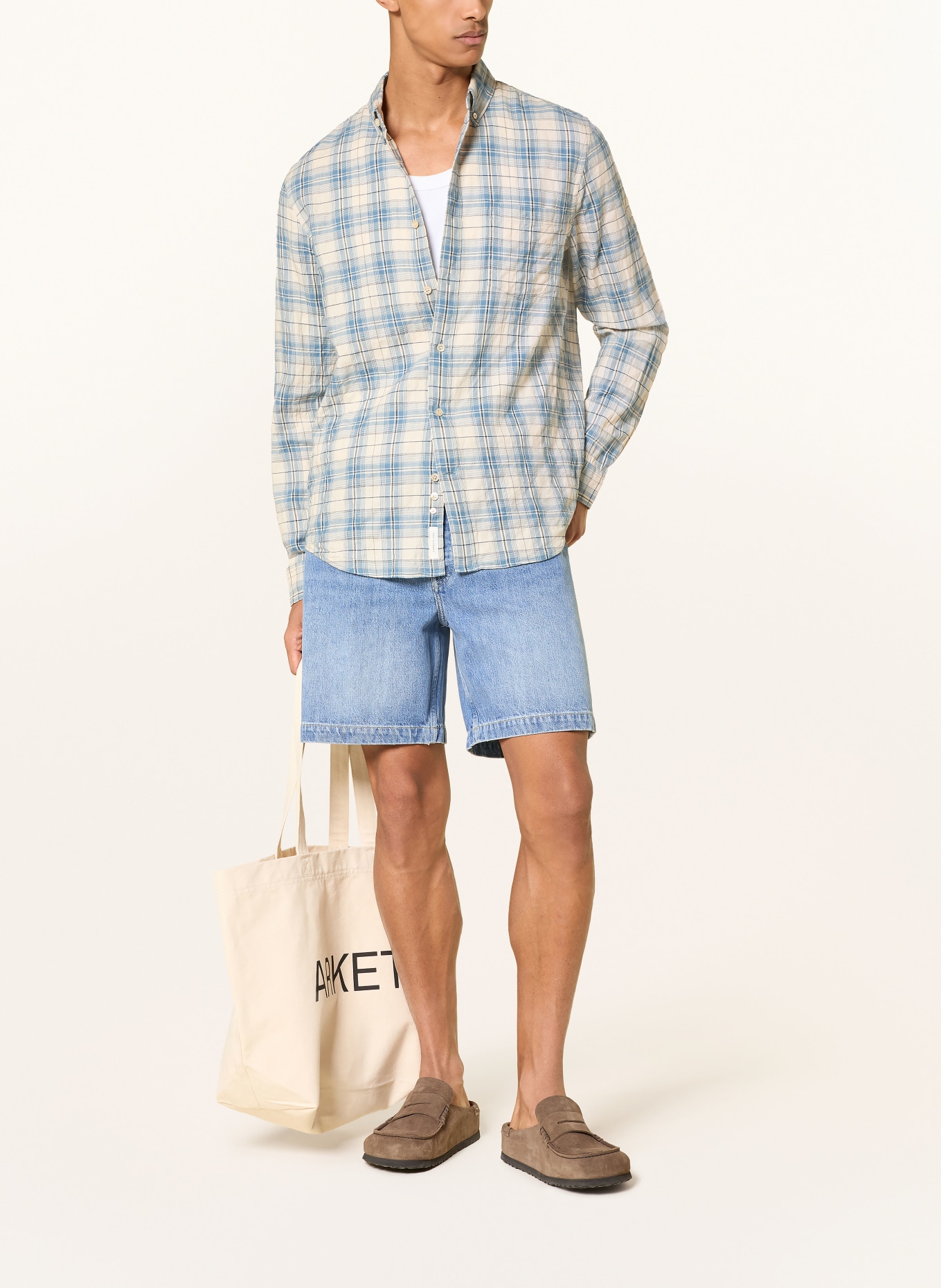 ARKET Jeansshorts NATAS: HELLBLAU