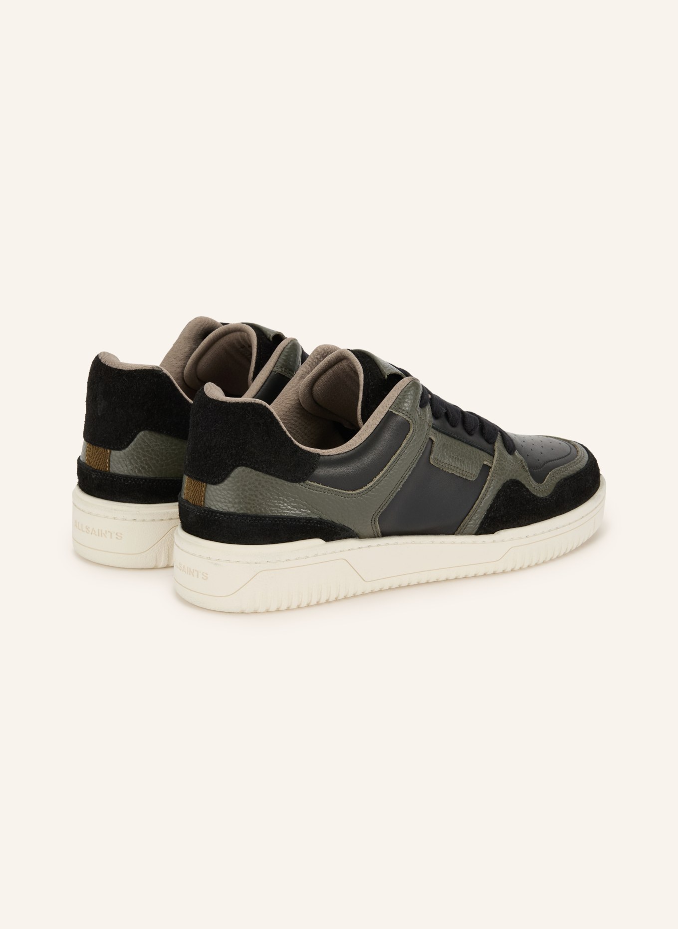 ALLSAINTS Sneaker REGAN PLUS: CZARNY / JASNOCZARY / KHAKI