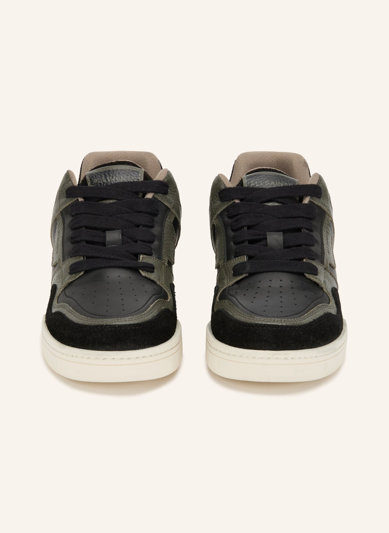 ALLSAINTS Sneaker REGAN PLUS: CZARNY / JASNOCZARY / KHAKI