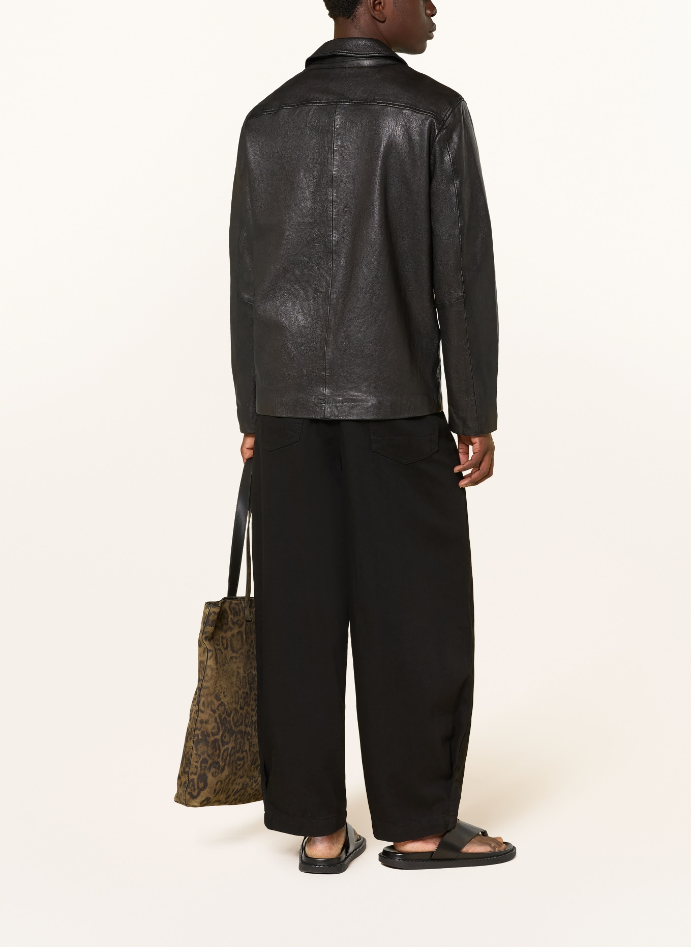 ALLSAINTS Kalhoty BECCO Regular Fit: 5 BLACK