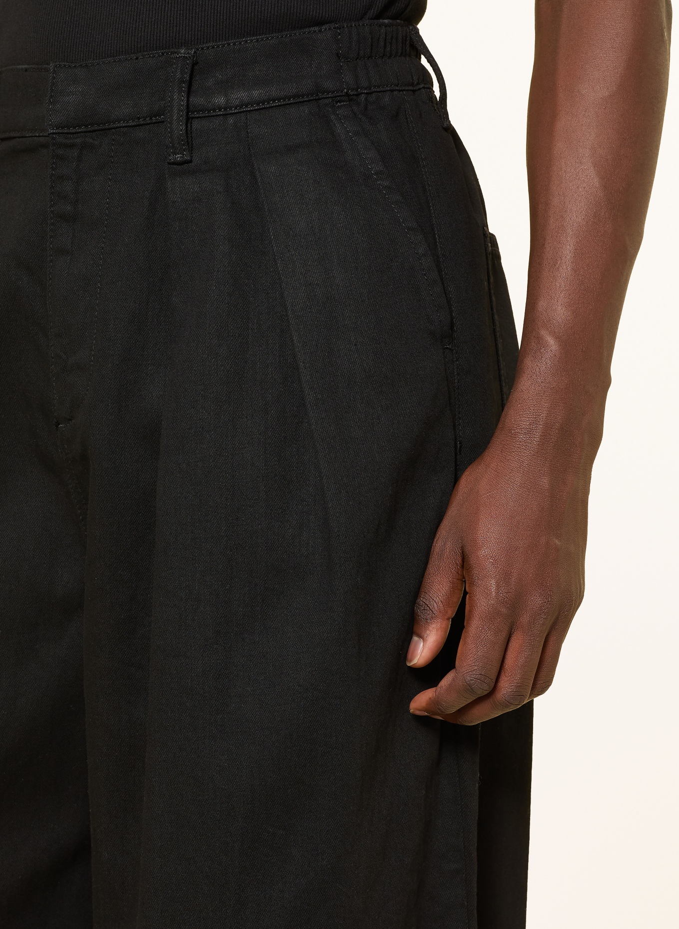 ALLSAINTS Kalhoty BECCO Regular Fit: 5 BLACK