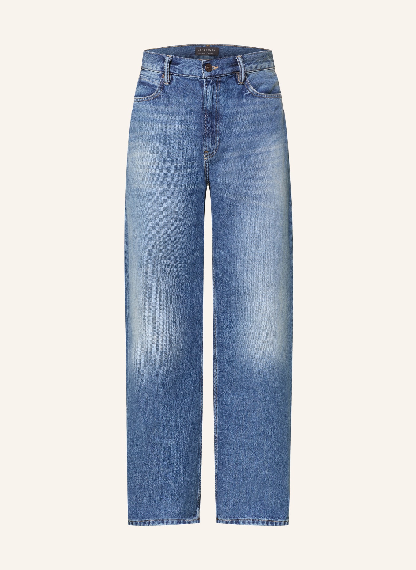 ALLSAINTS Džíny MULLEN Loose Fit: 2846 Mid Indigo
