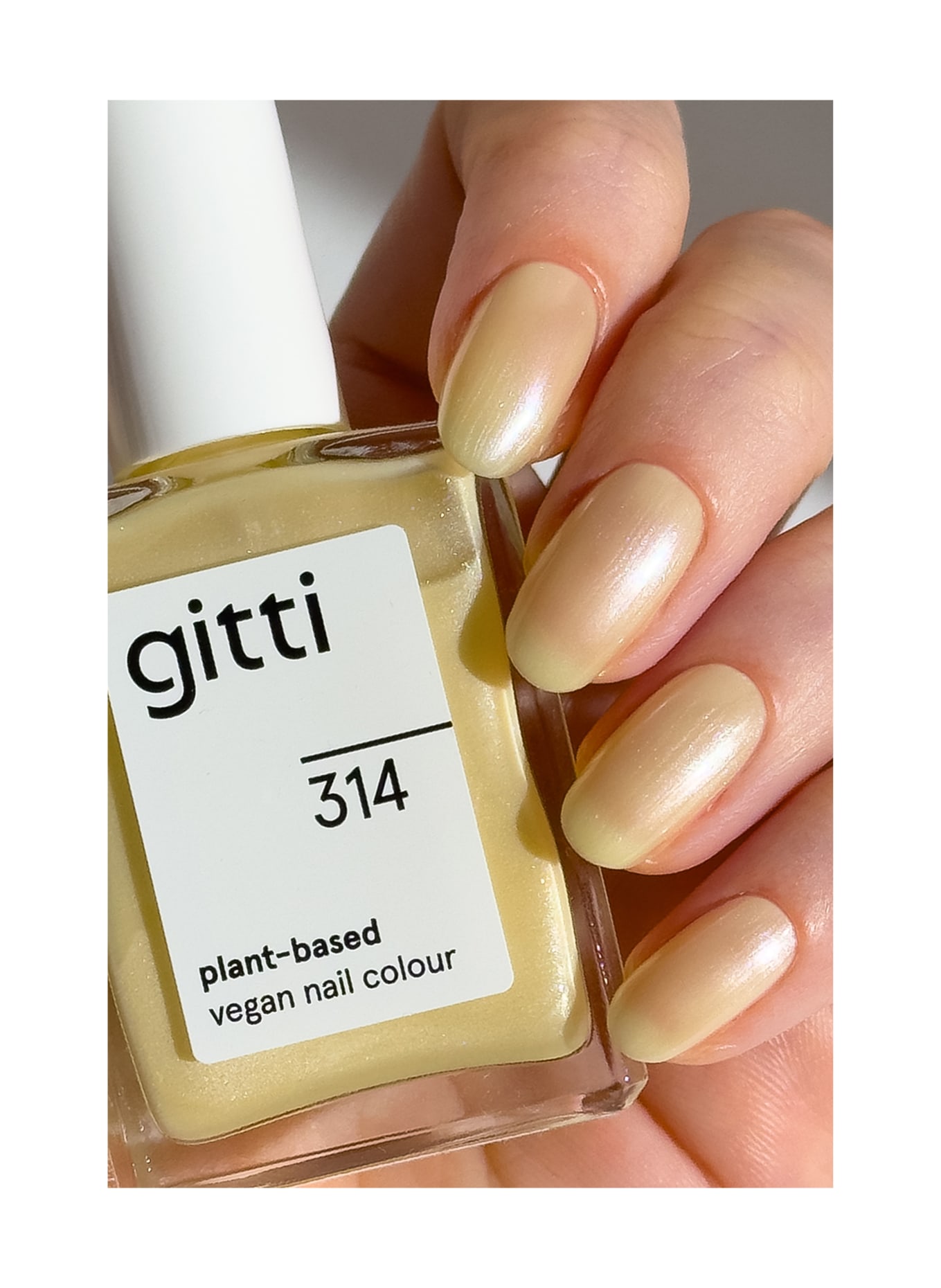 gitti PLANT-BASED VEGAN NAIL COLOUR: NR. 314