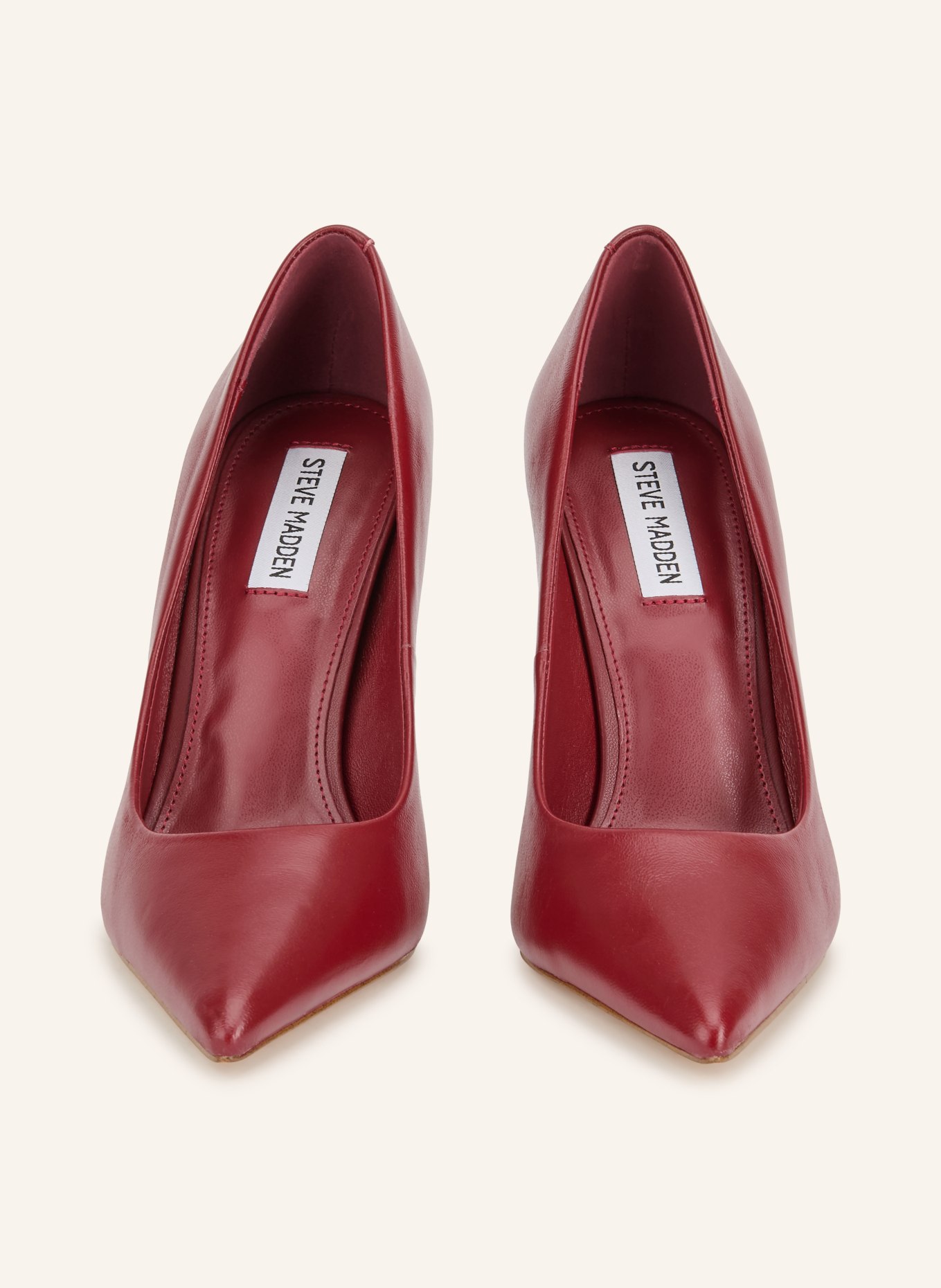 STEVE MADDEN Czółenka THRIVE: CIEMNOCZERWONY
