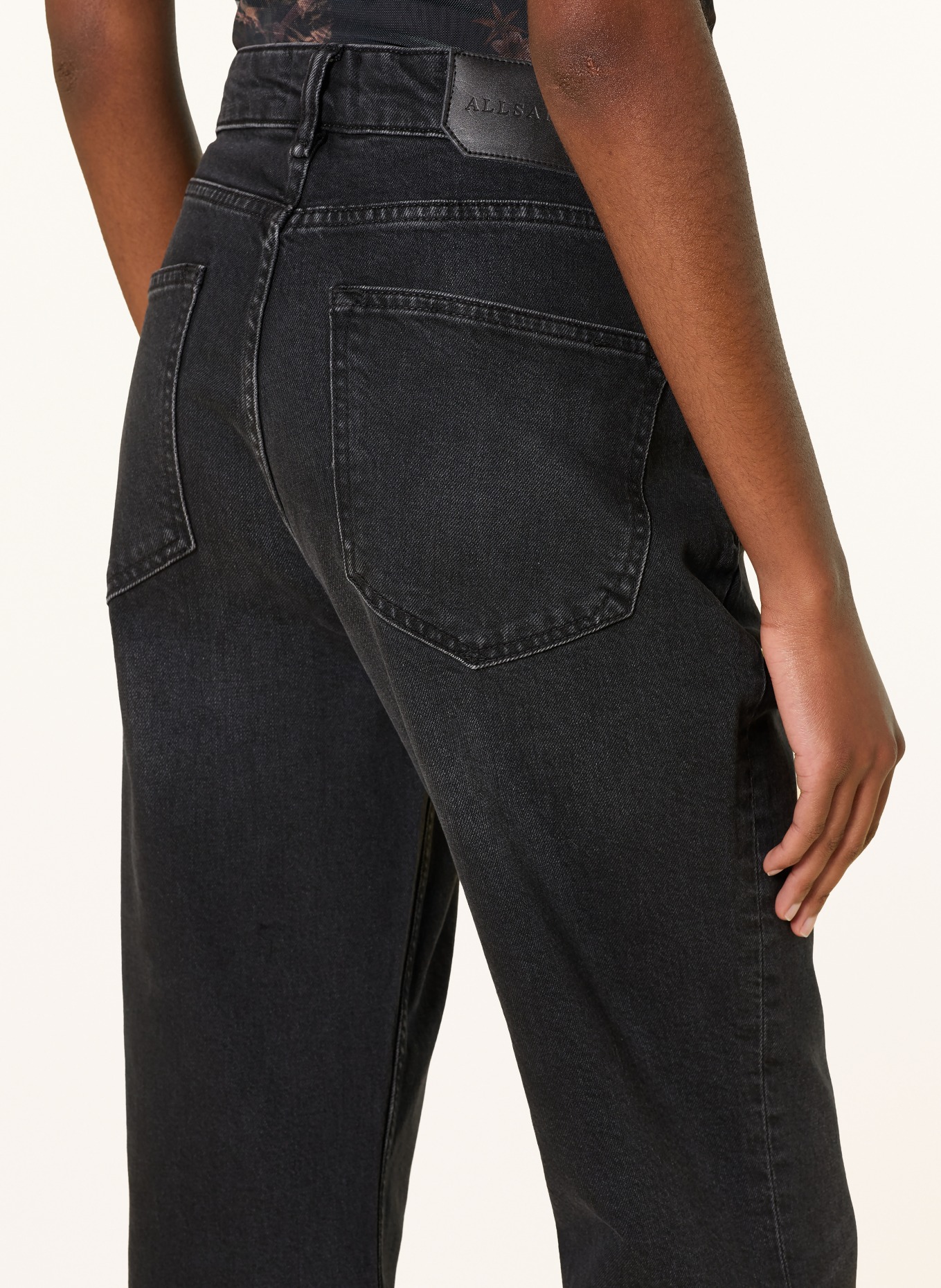 ALLSAINTS Jean bootcut FABLE: 162 Washed Black