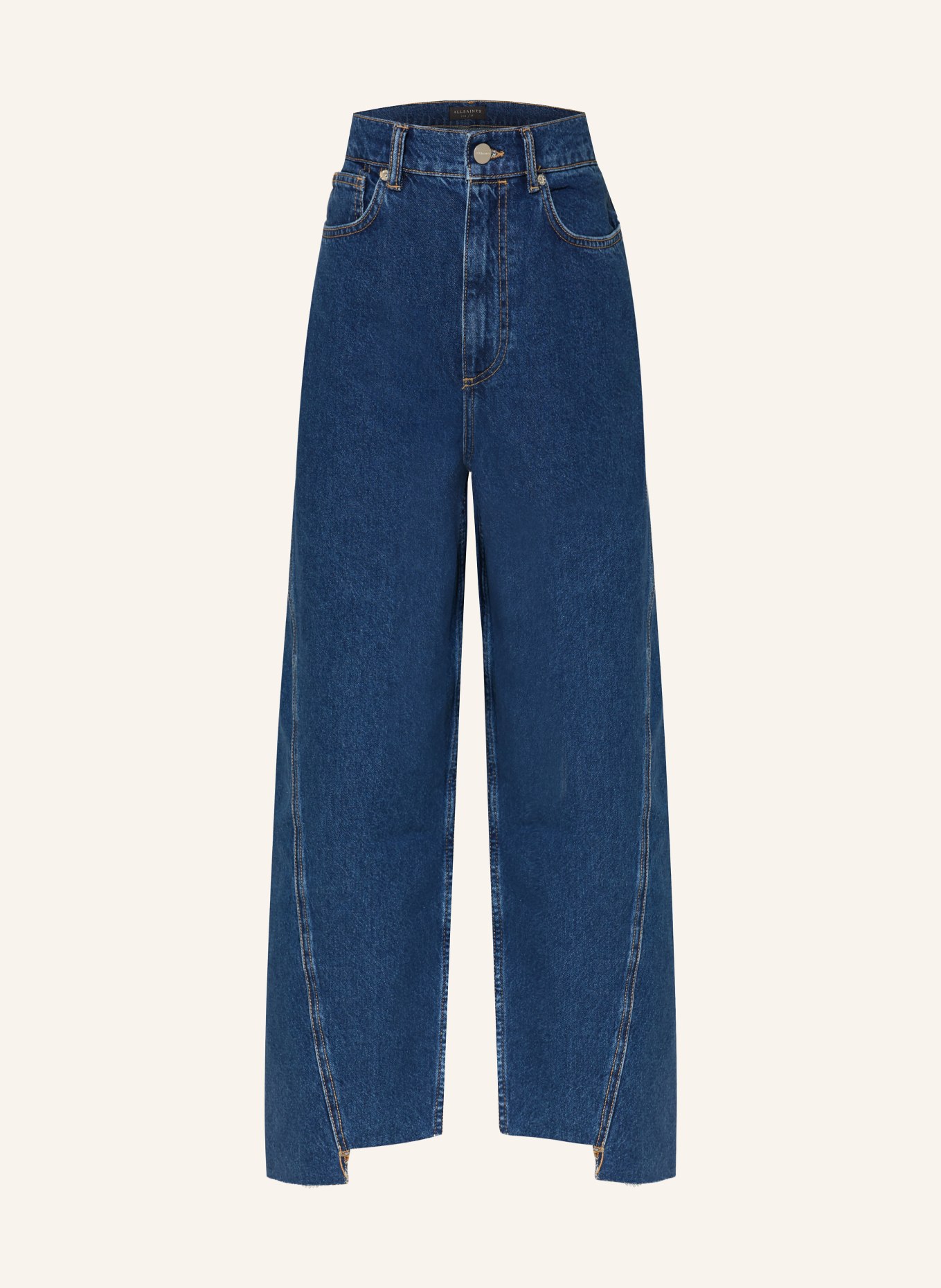 ALLSAINTS Barrel Jeans FOX: 723 Dark Indigo