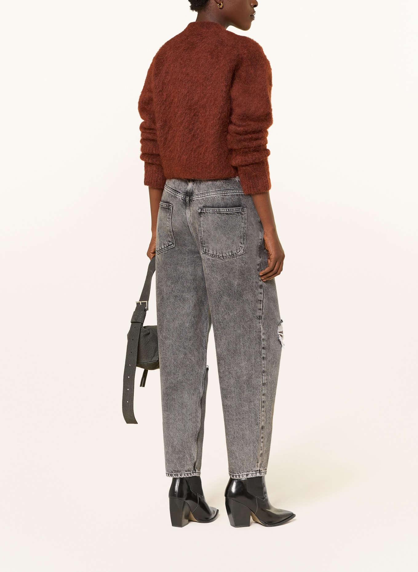 ALLSAINTS Destroyed Jeans DAISY: 755 Washed Grey