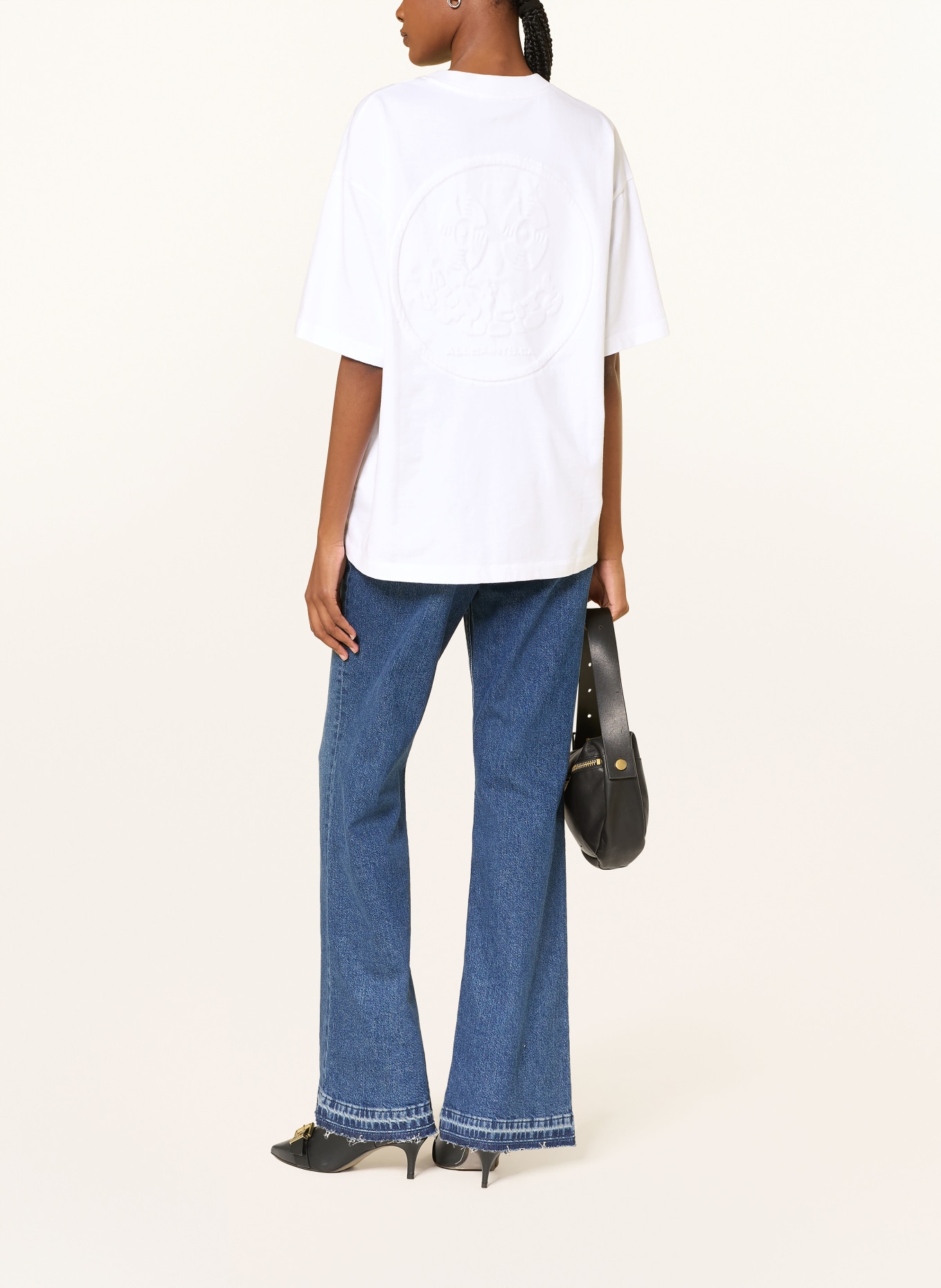 ALLSAINTS T-shirt MABEL ETTA: WIT