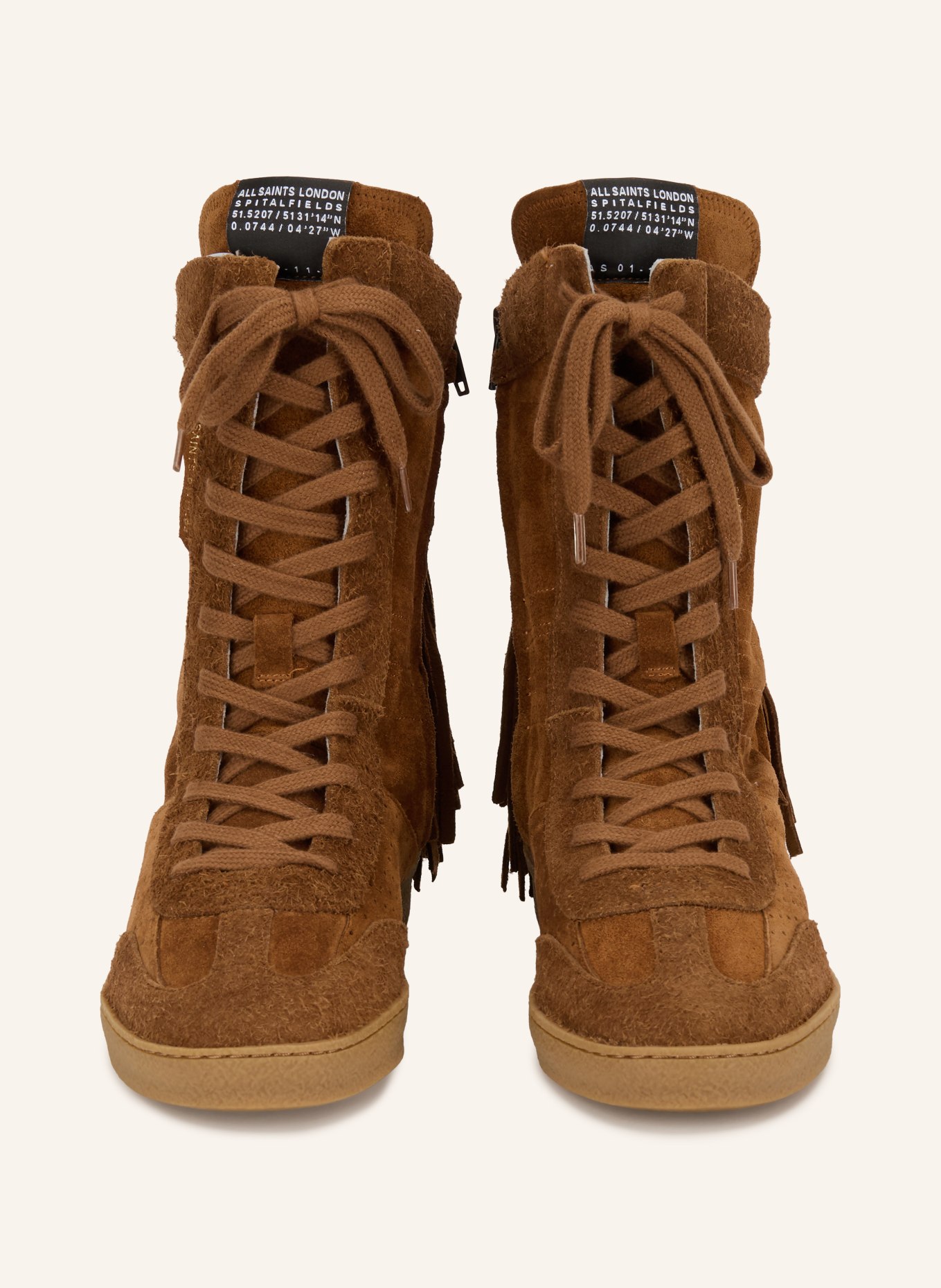 ALLSAINTS Hightop-Sneaker LOUISE: BRAUN