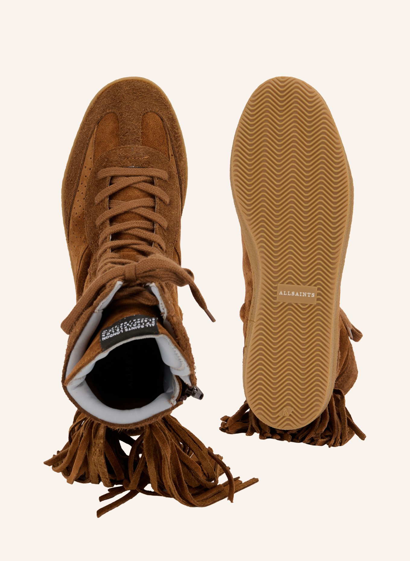 ALLSAINTS Hightop-Sneaker LOUISE: BRAUN
