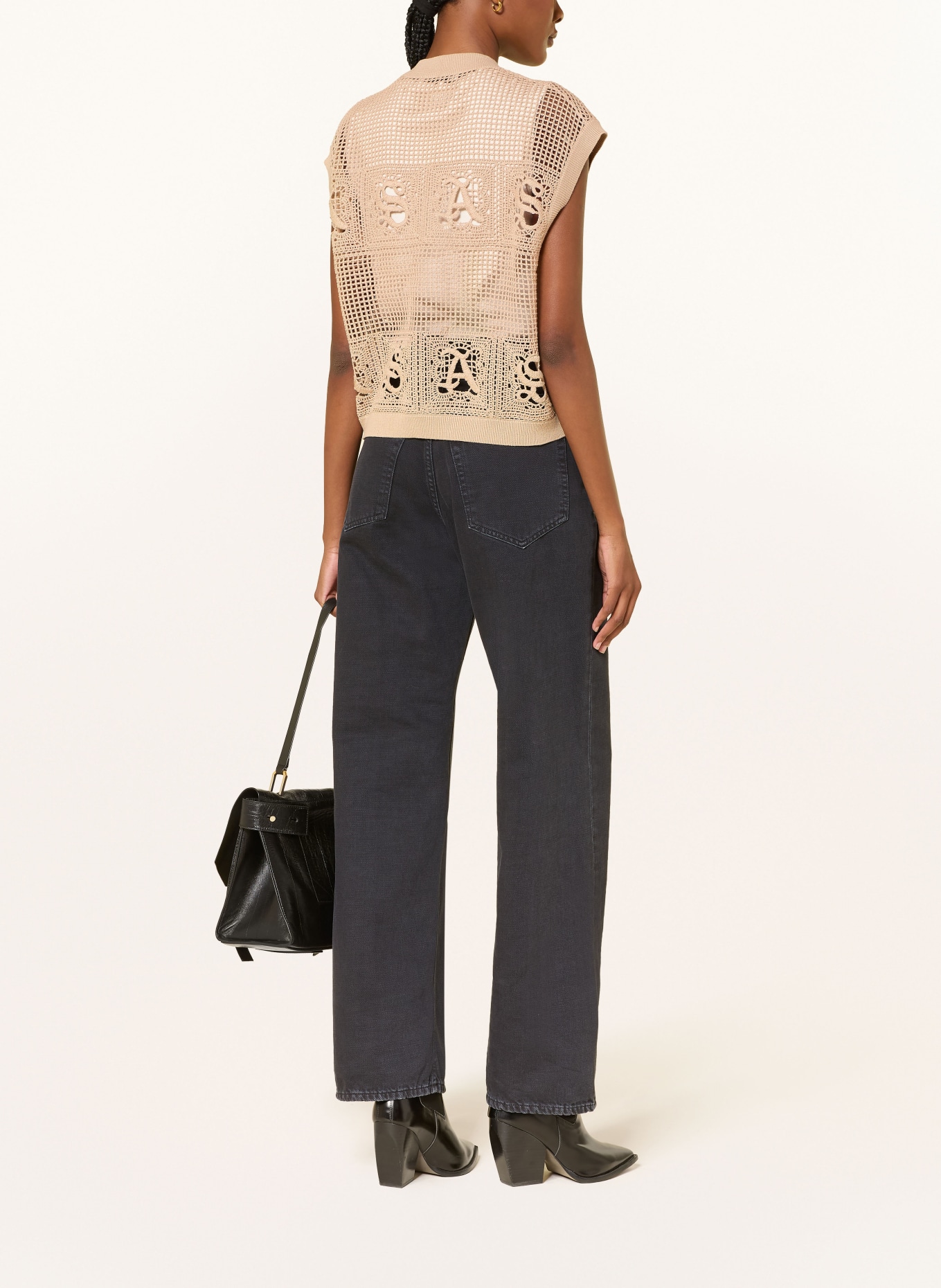ALLSAINTS Strickweste KYRA: CAMEL