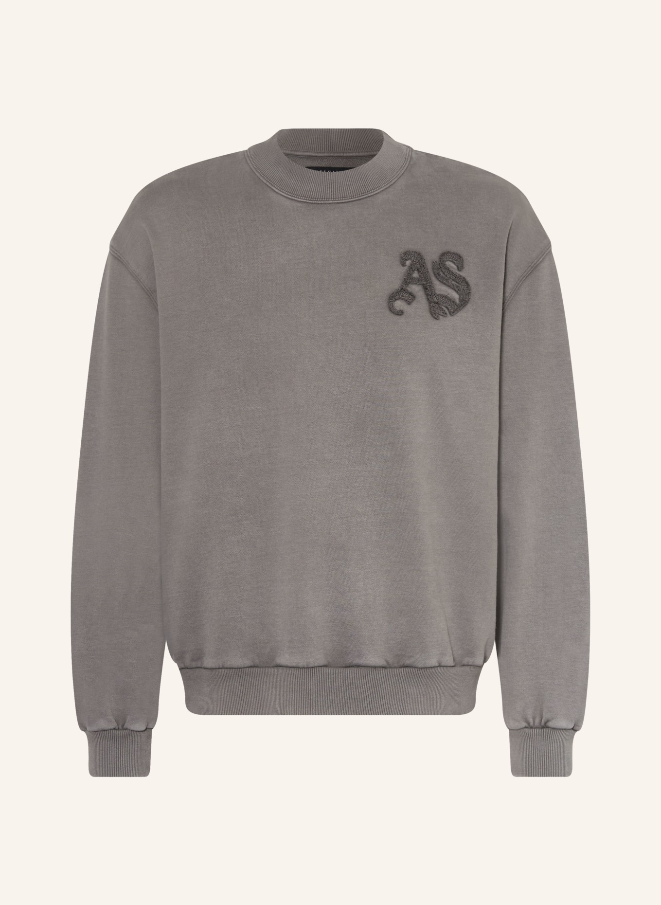 ALLSAINTS Sweatshirt INSIGNIA: GRAU