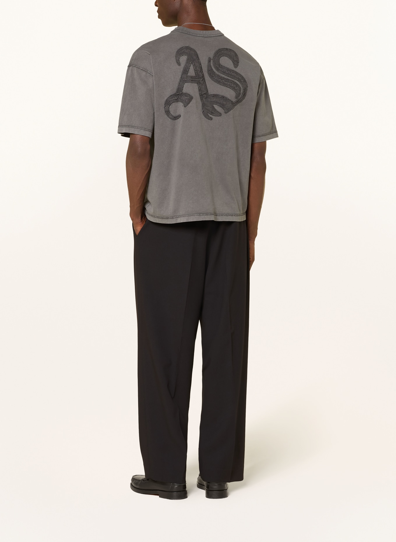 ALLSAINTS T-Shirt INSIGNIA: DUNKELGRAU