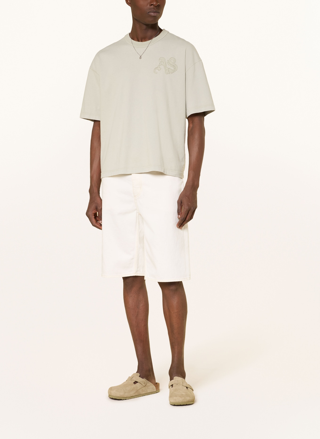 ALLSAINTS T-Shirt INSIGNIA: HELLGRÜN