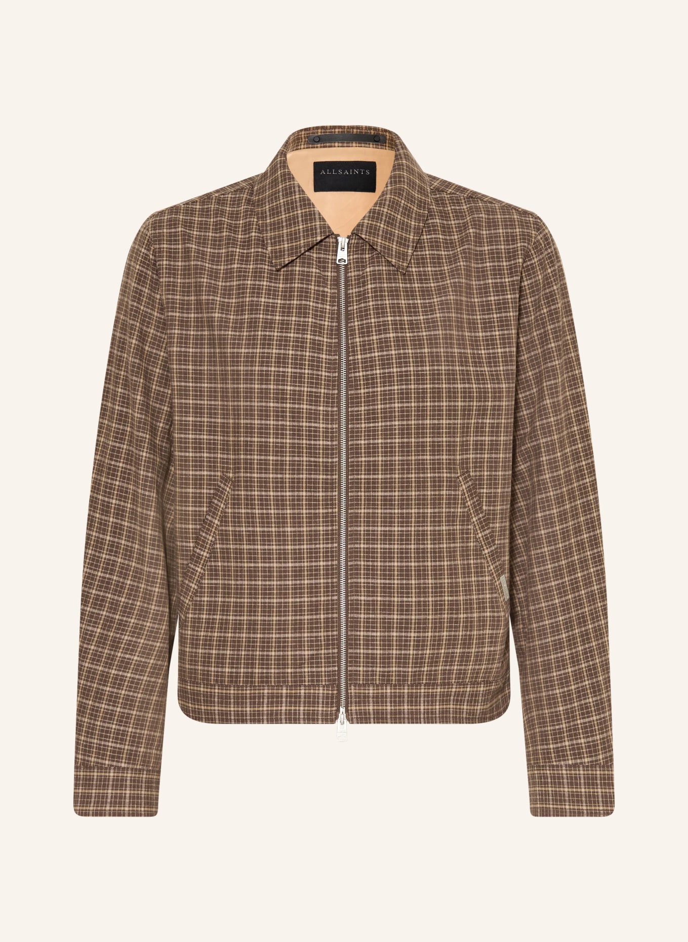 ALLSAINTS Overjacket LAKESHAW: BRAUN / BEIGE