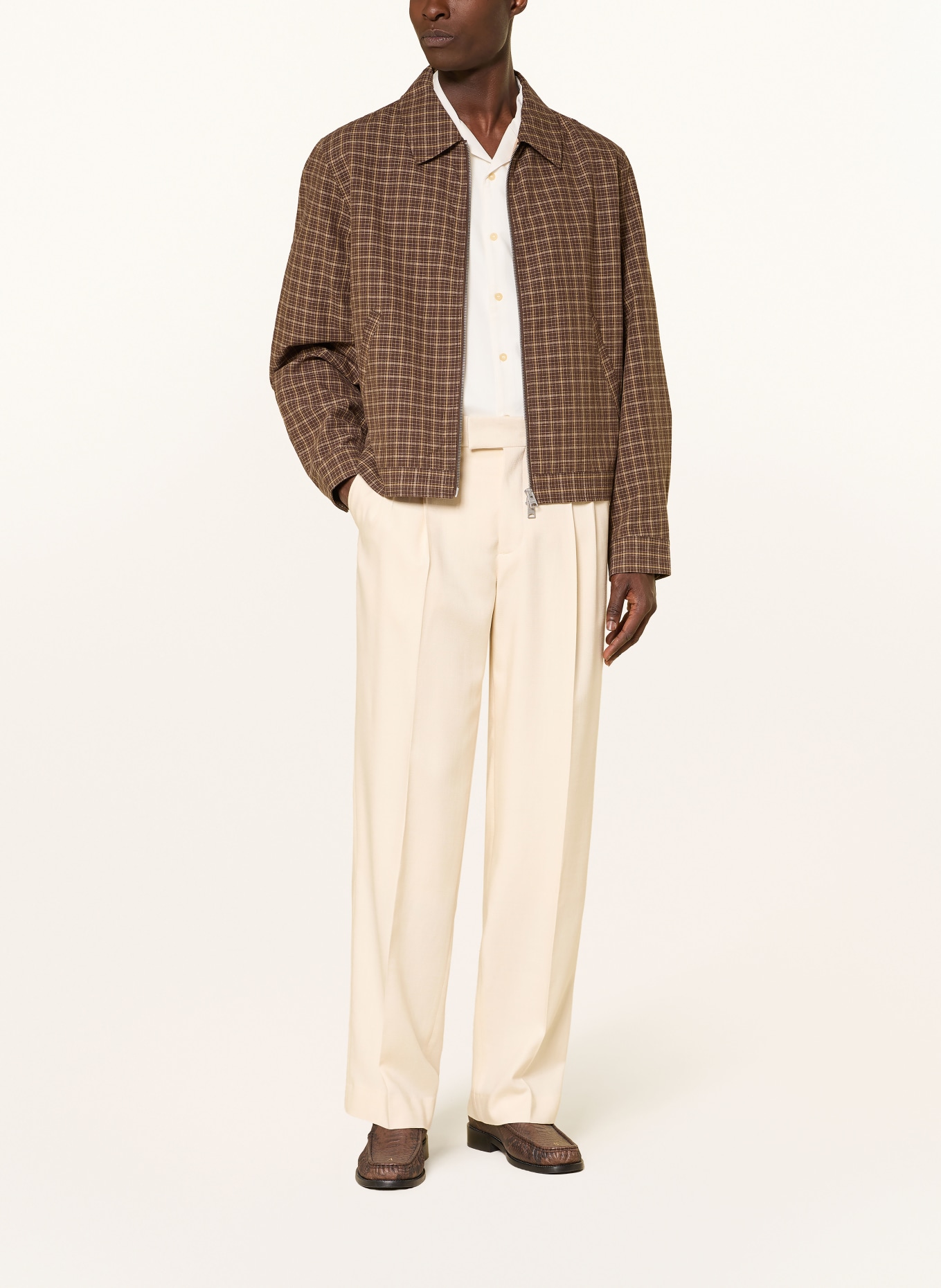 ALLSAINTS Overjacket LAKESHAW: BRAUN / BEIGE