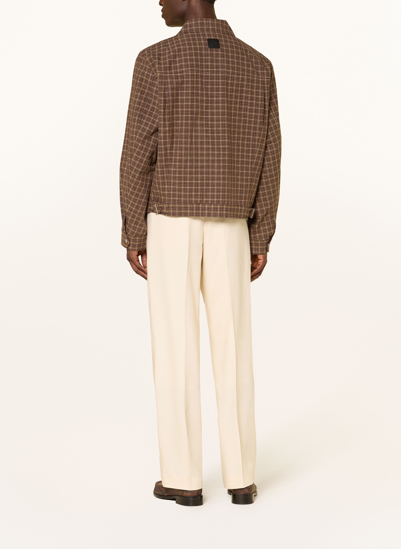 ALLSAINTS Overjacket LAKESHAW: BRAUN / BEIGE