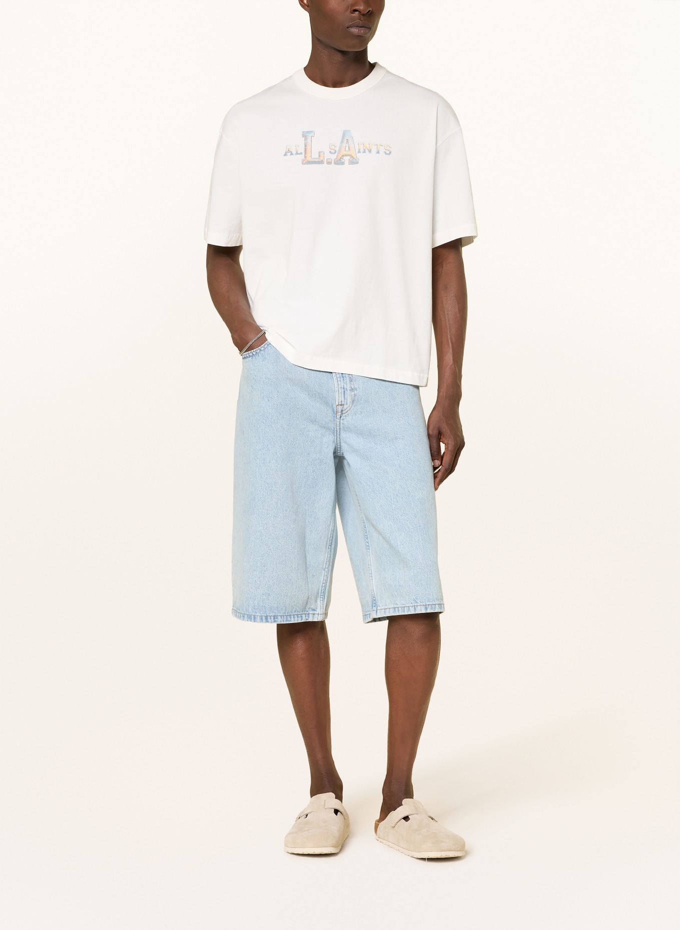 ALLSAINTS T-Shirt ANGELINO: WEISS