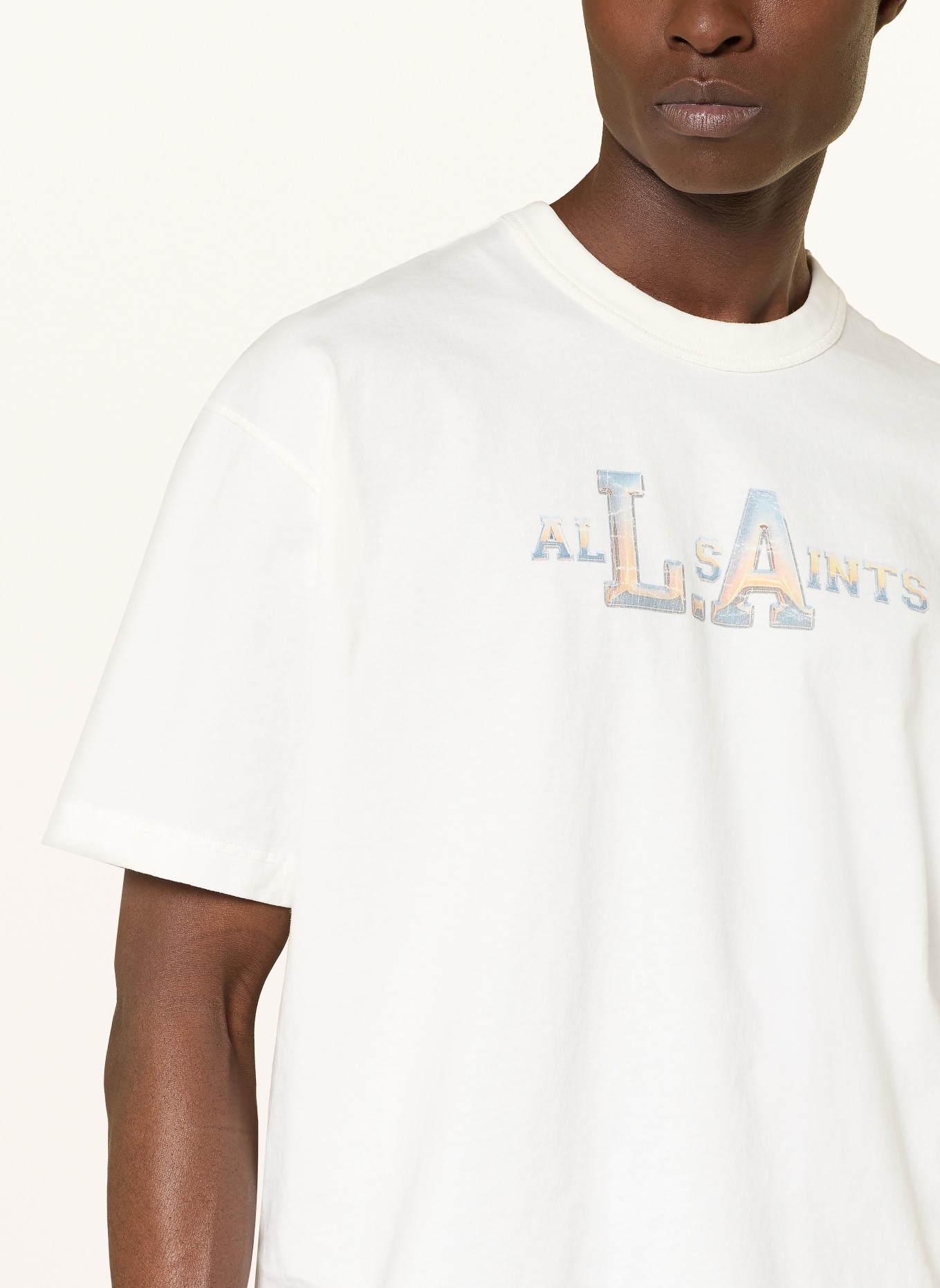 ALLSAINTS T-Shirt ANGELINO: WEISS