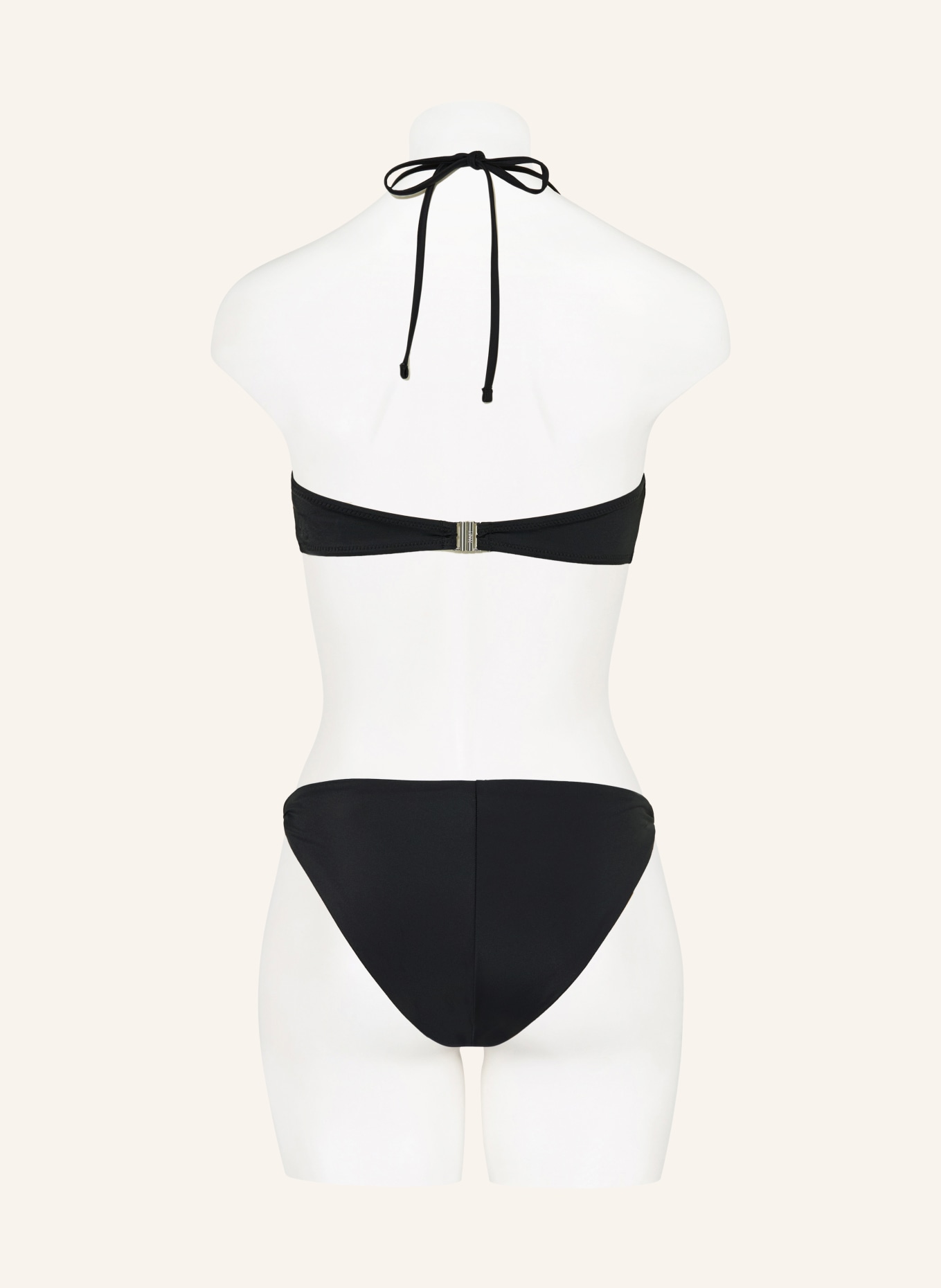 ARKET PORTO Triangle Bikini Bottoms: BLACK