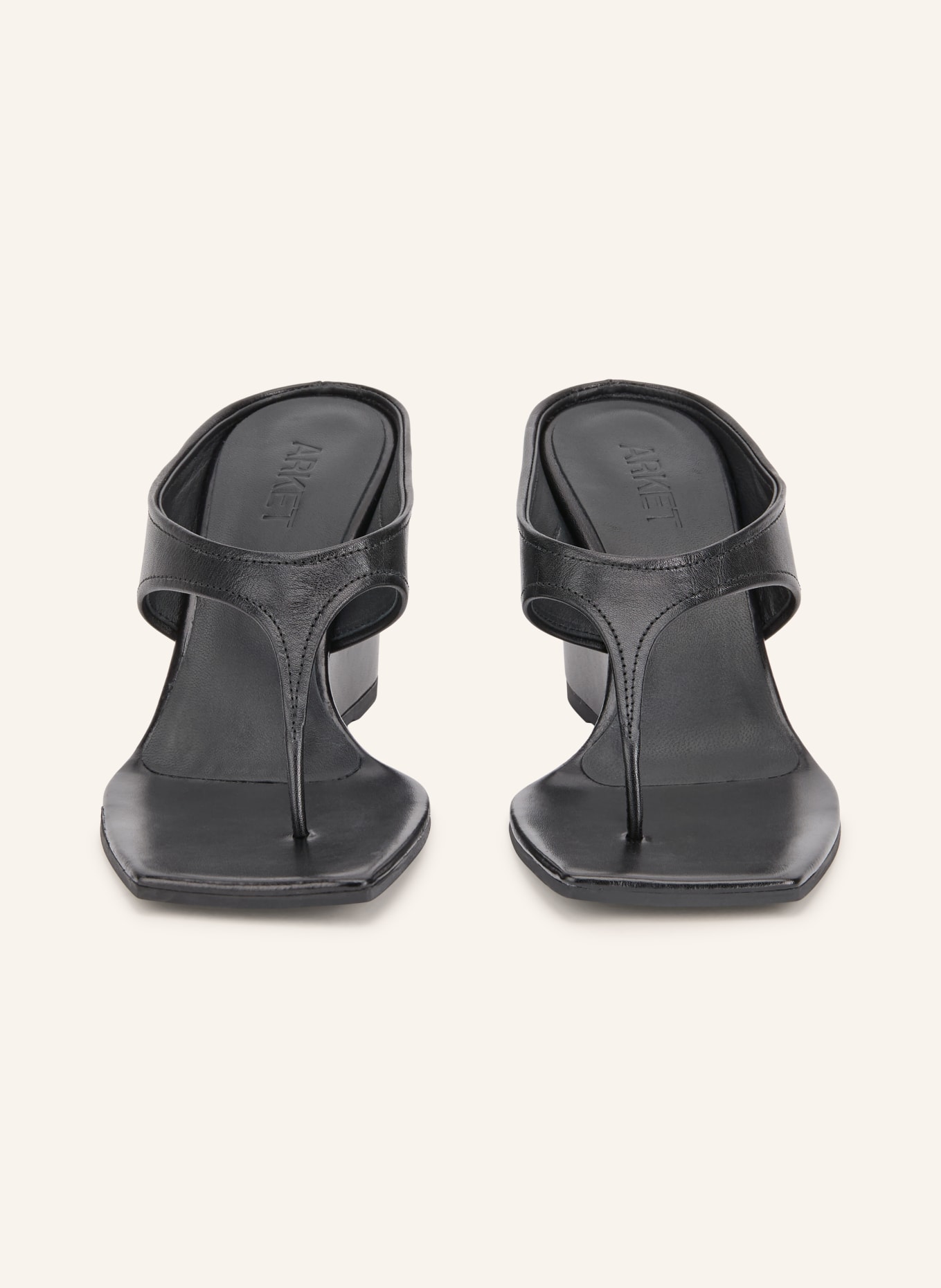 ARKET Wedges: BLACK