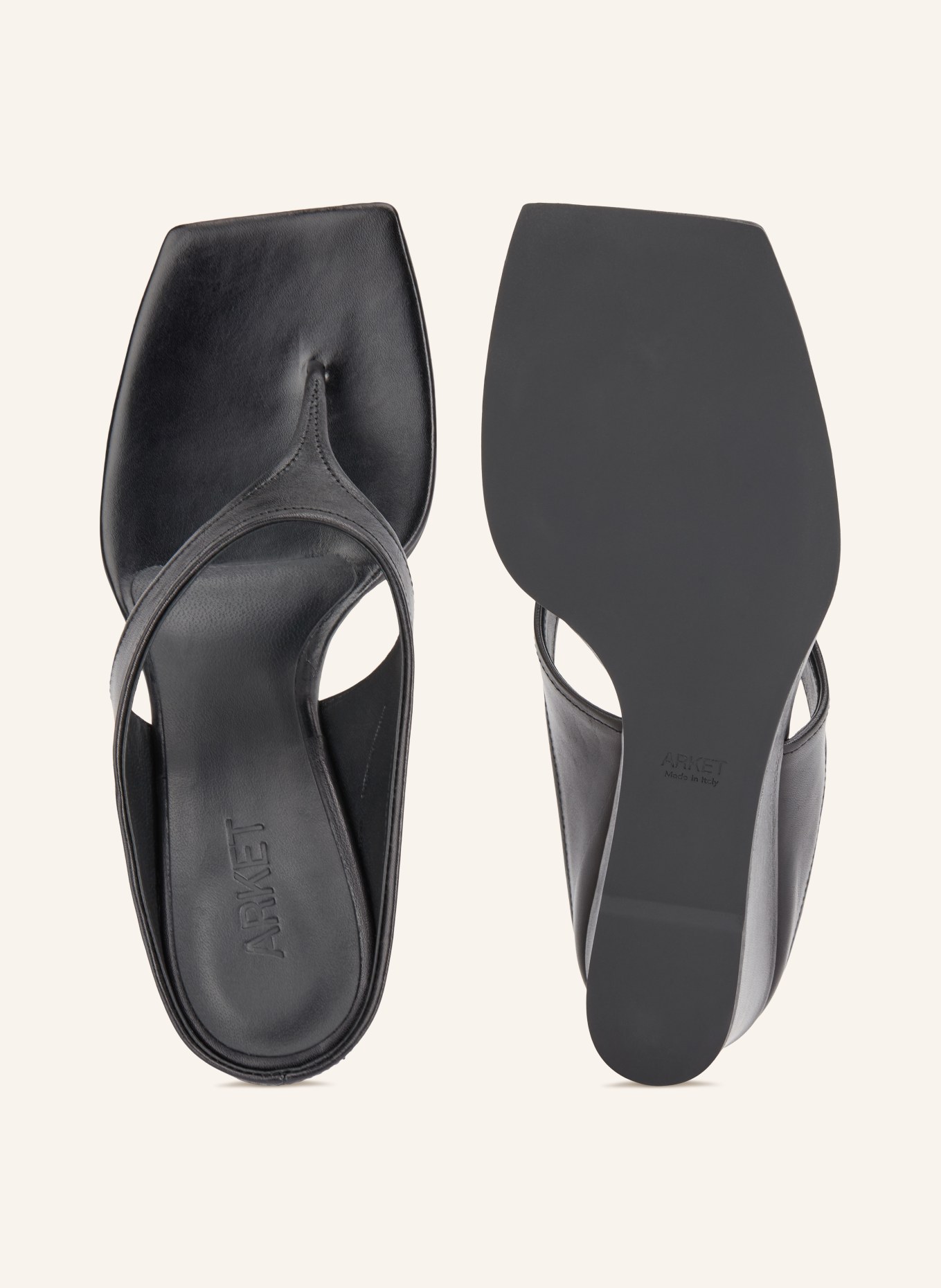 ARKET Wedges: BLACK