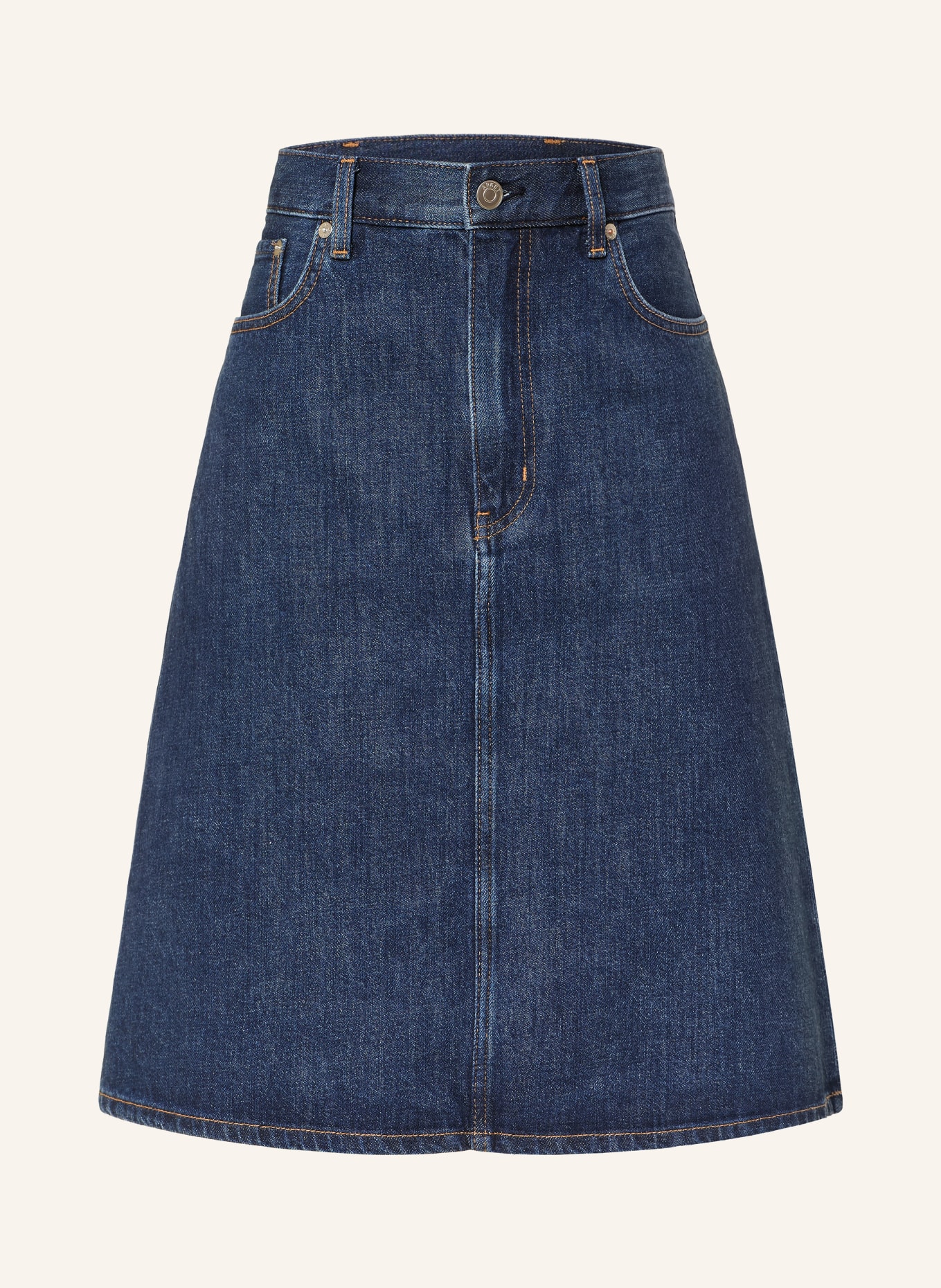 ARKET Jupe en jean: BLEU FONCÉ
