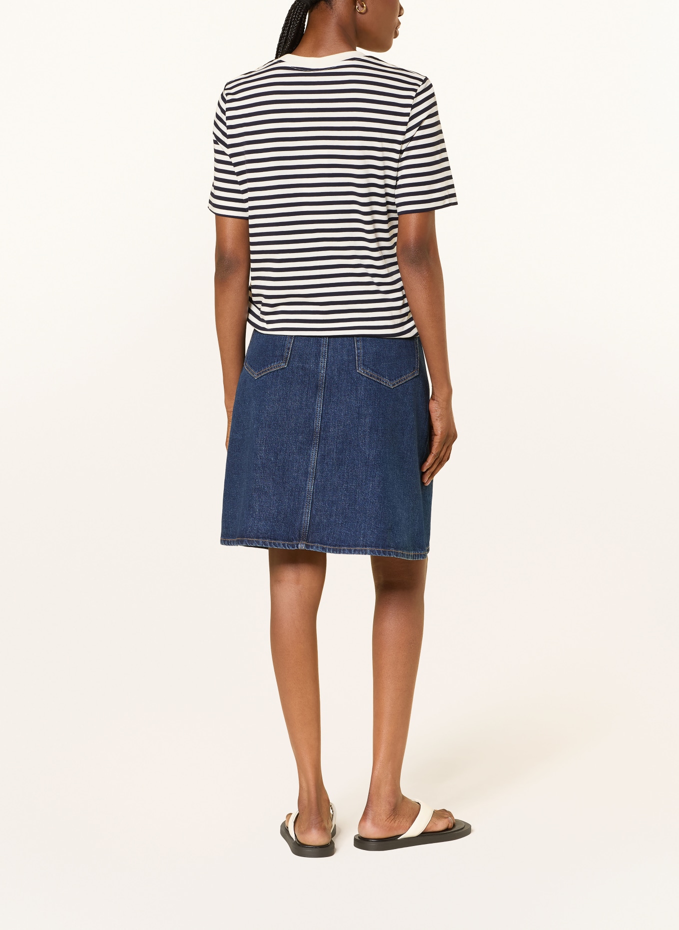 ARKET Jupe en jean: BLEU FONCÉ