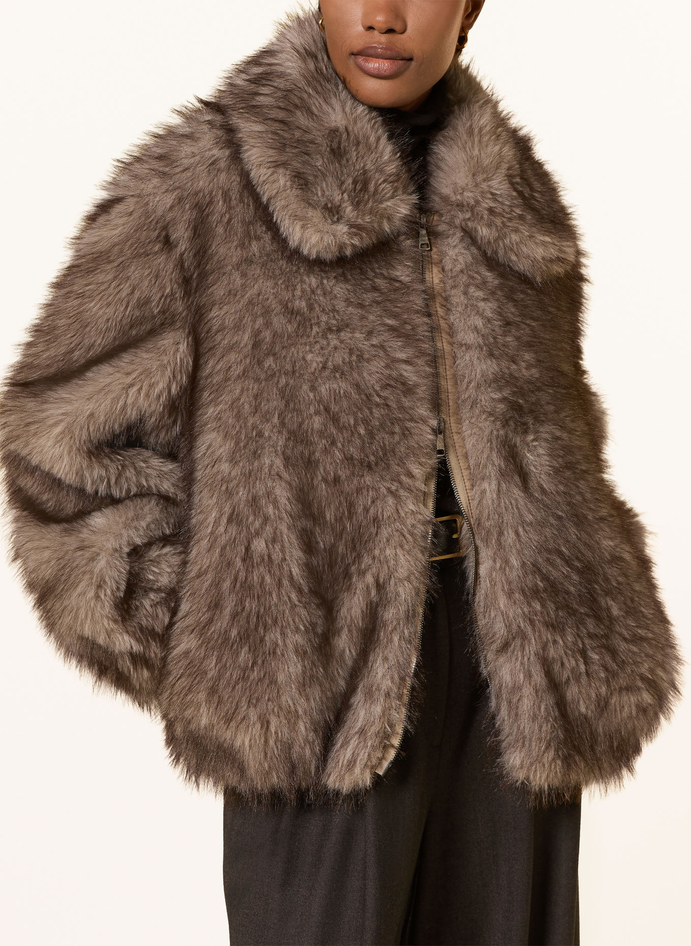 ANTONELLI firenze Kunstbontjas: BEIGE / MARRON FONCÉ