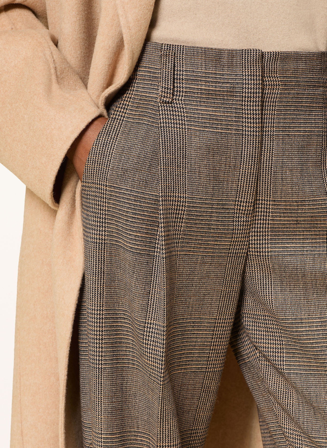 ANTONELLI firenze Marlene-broek: BRUIN / ZWART