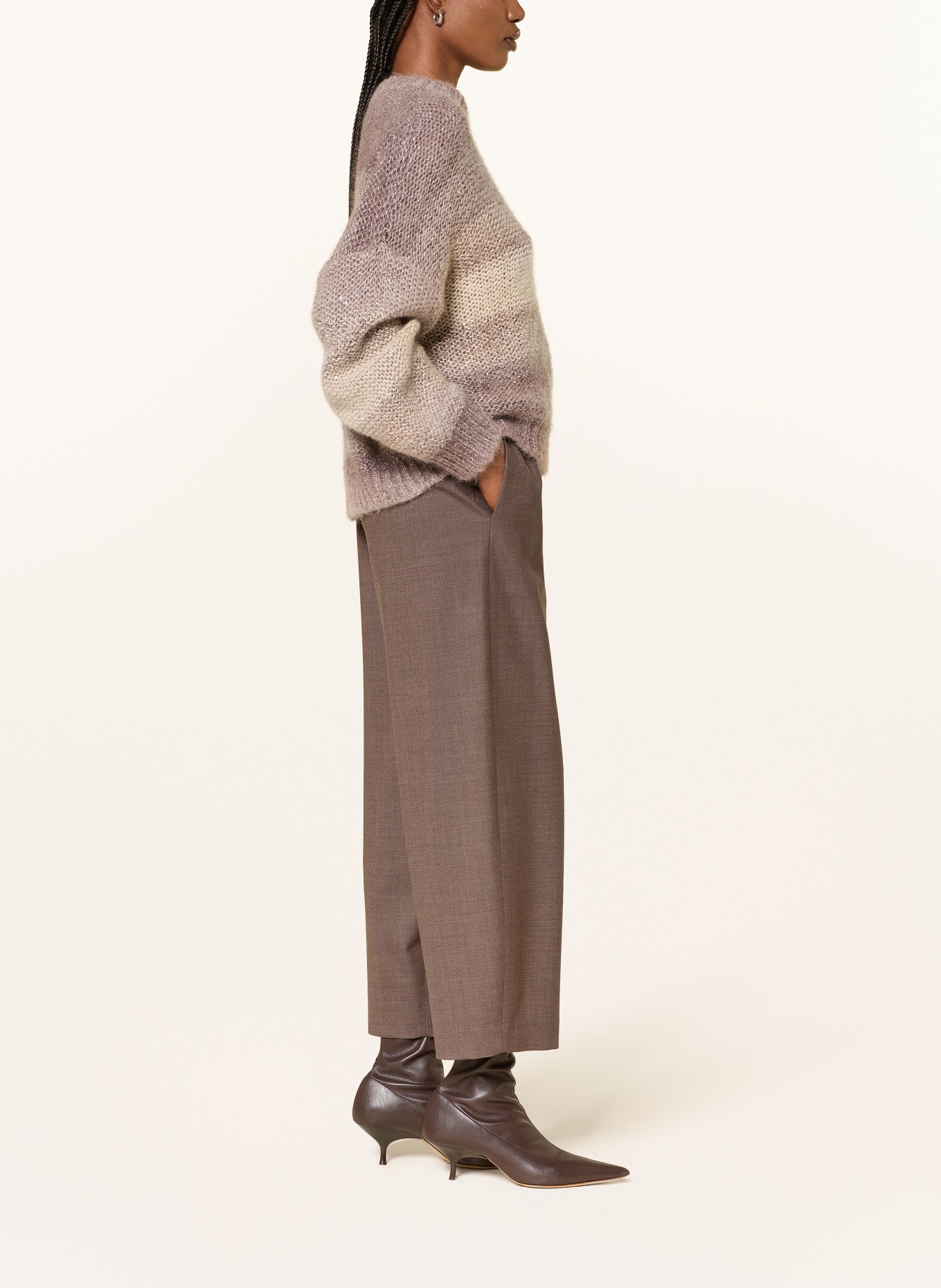 ANTONELLI firenze 7/8-broek SAN LORENZO: TAUPE