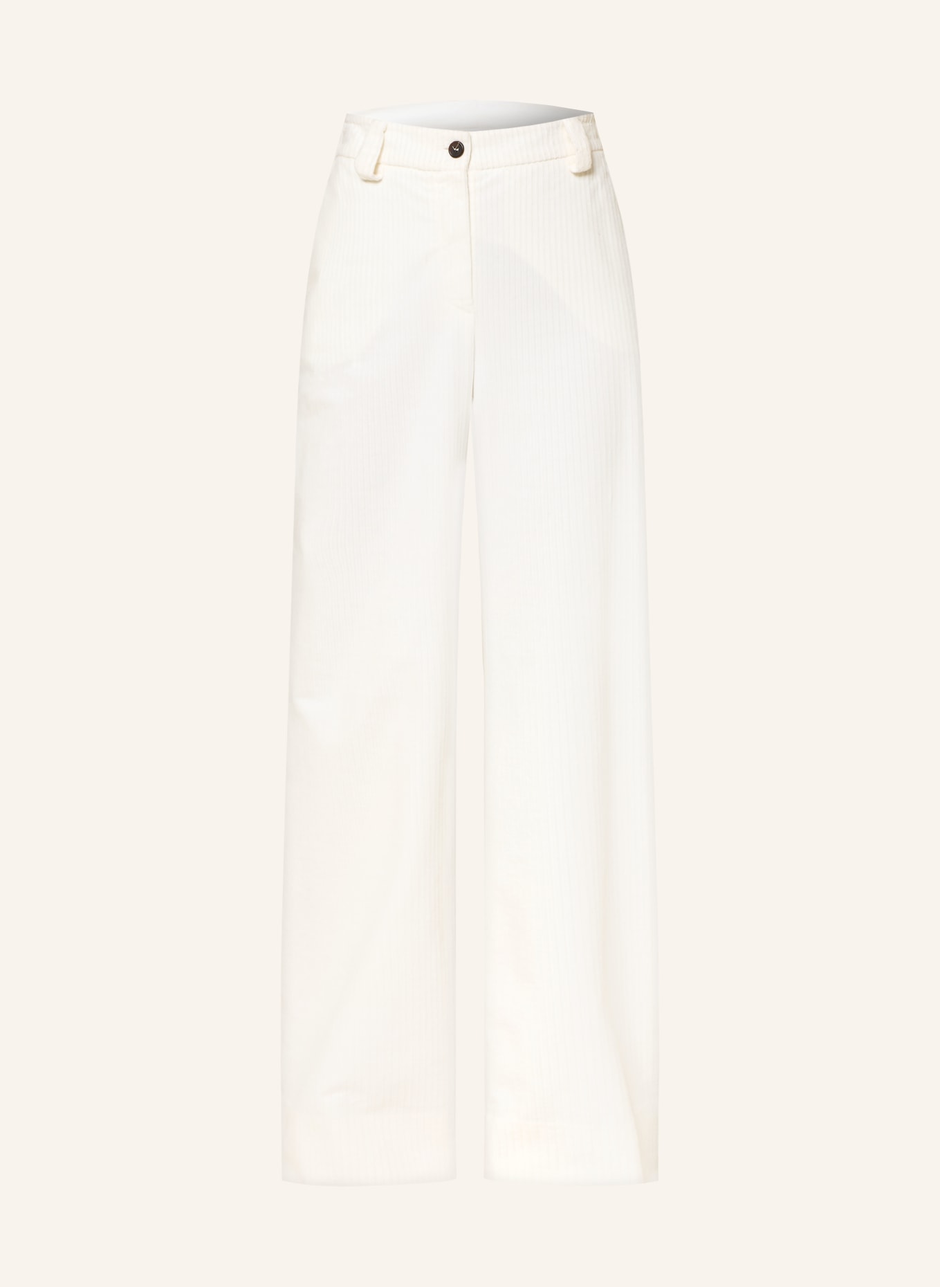 ANTONELLI firenze Corduroy pants: WHITE