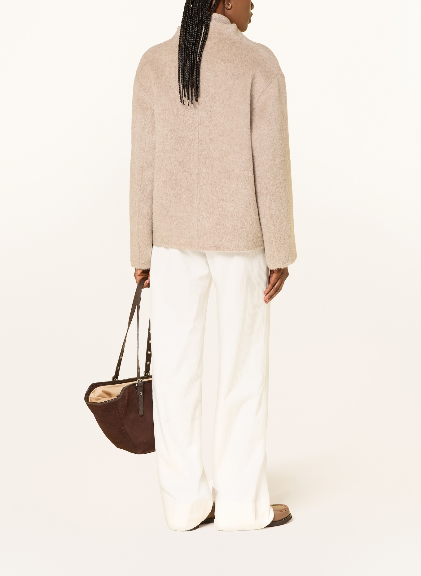 ANTONELLI firenze Corduroy pants: WHITE