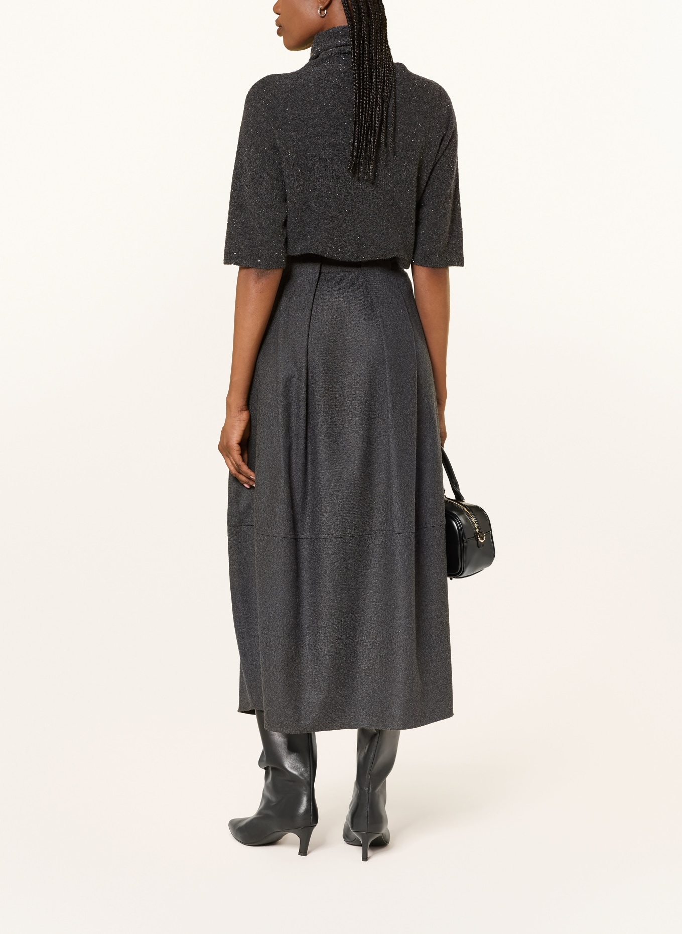 ANTONELLI firenze Jupe UTOPIA: GRIS FONCÉ