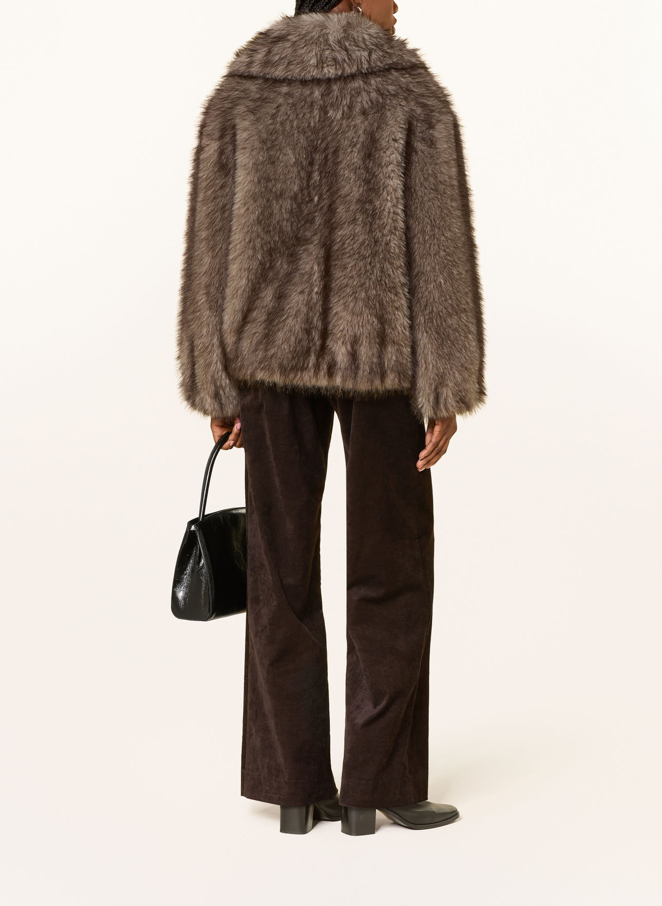 ANTONELLI firenze SINGAPORE Trousers: DARK BROWN