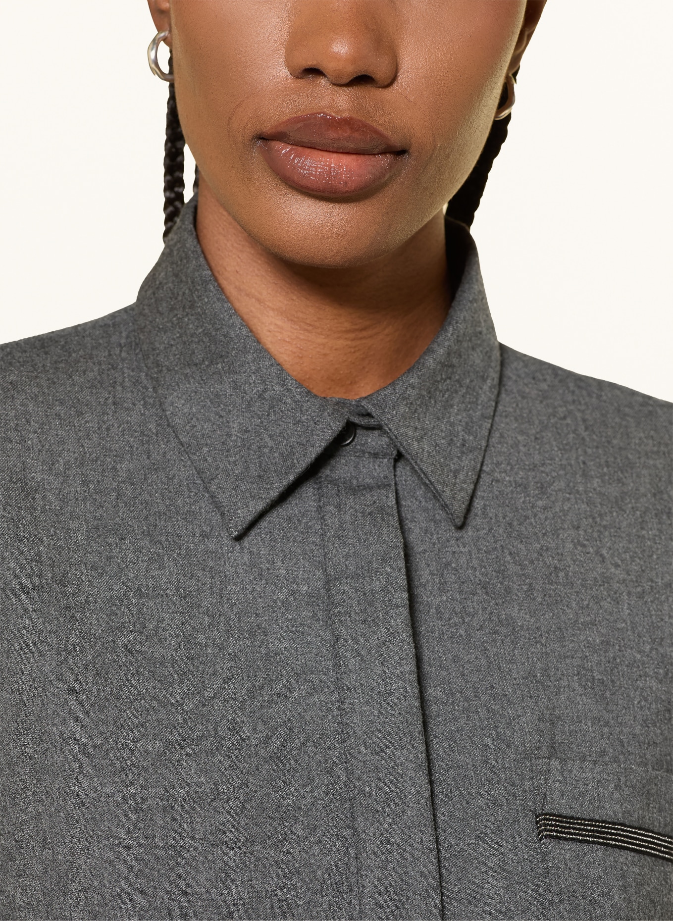 ANTONELLI firenze Overjacket ABELIA: DUNKELGRAU