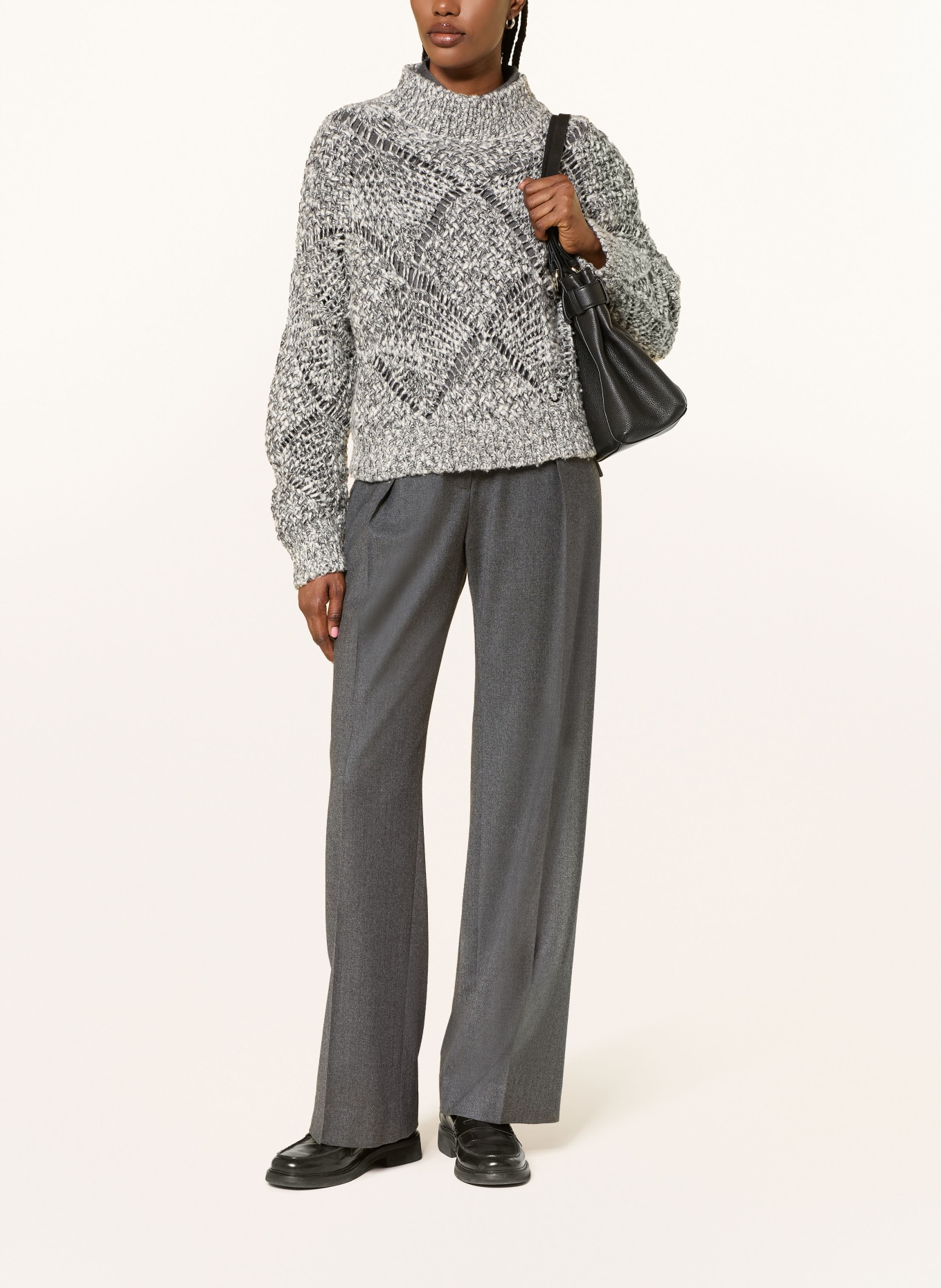 ANTONELLI firenze Marlene-broek SALICE: DONKERGRIJS