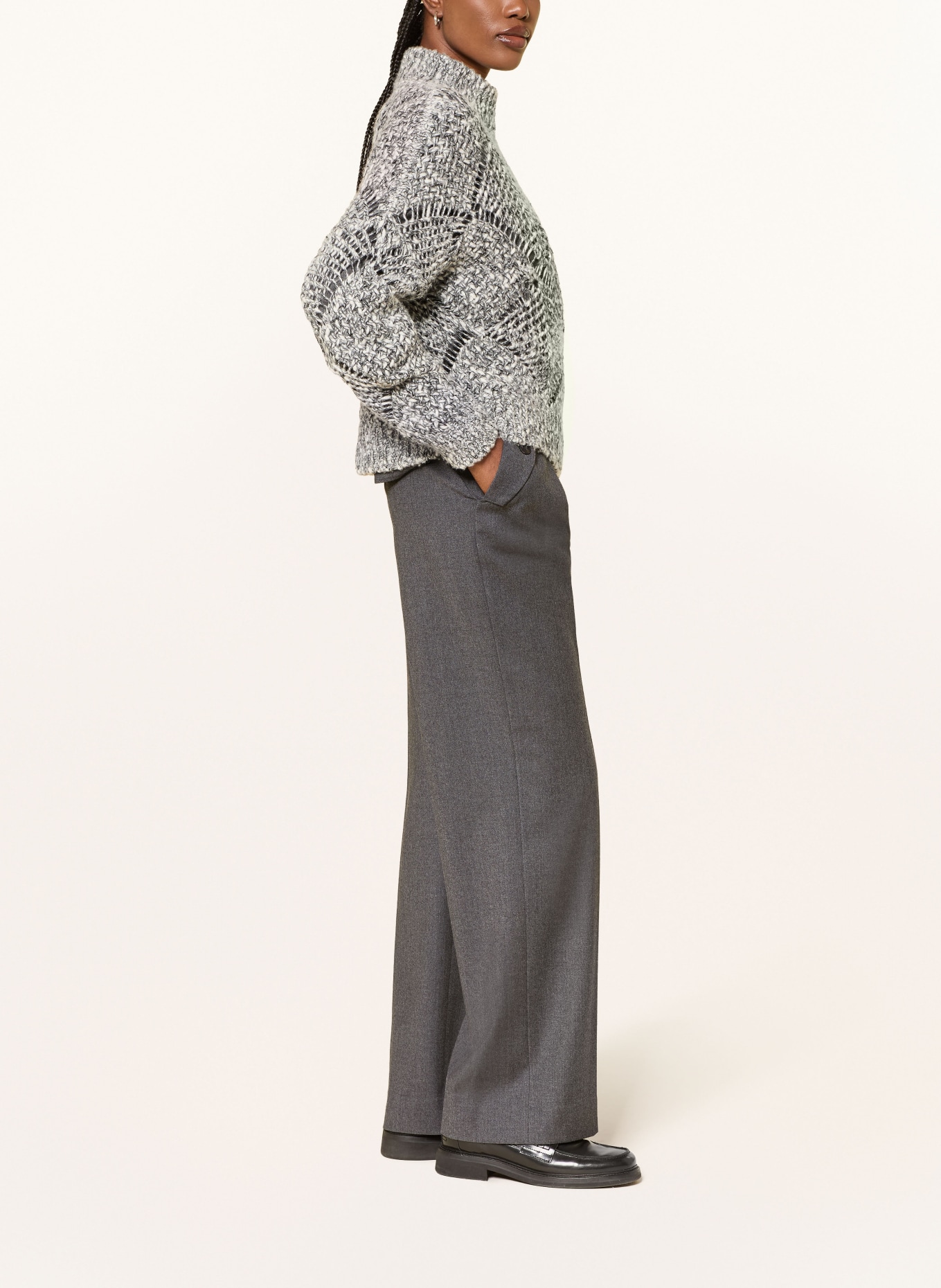 ANTONELLI firenze Marlene-broek SALICE: DONKERGRIJS