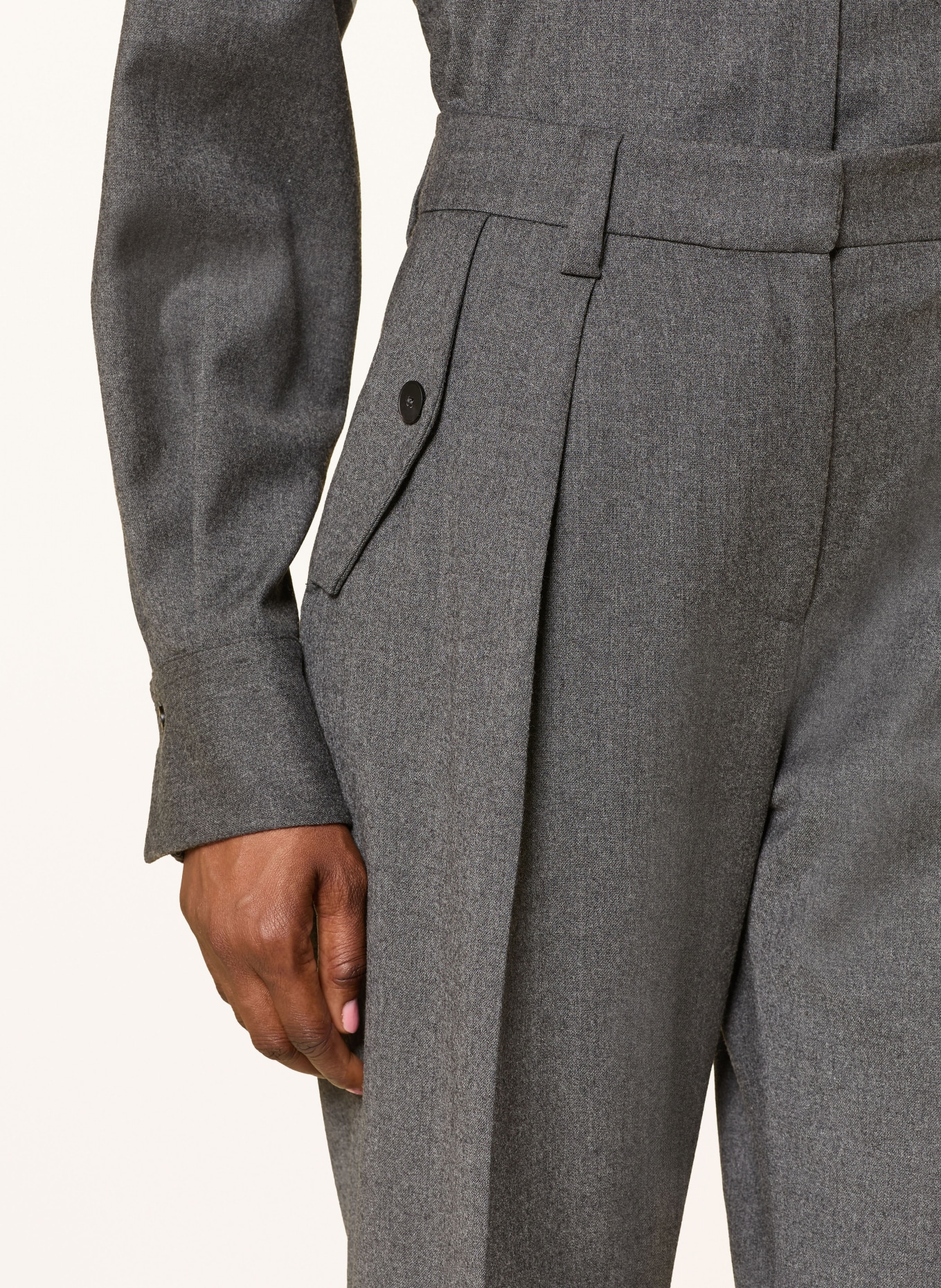 ANTONELLI firenze Marlene-broek SALICE: DONKERGRIJS