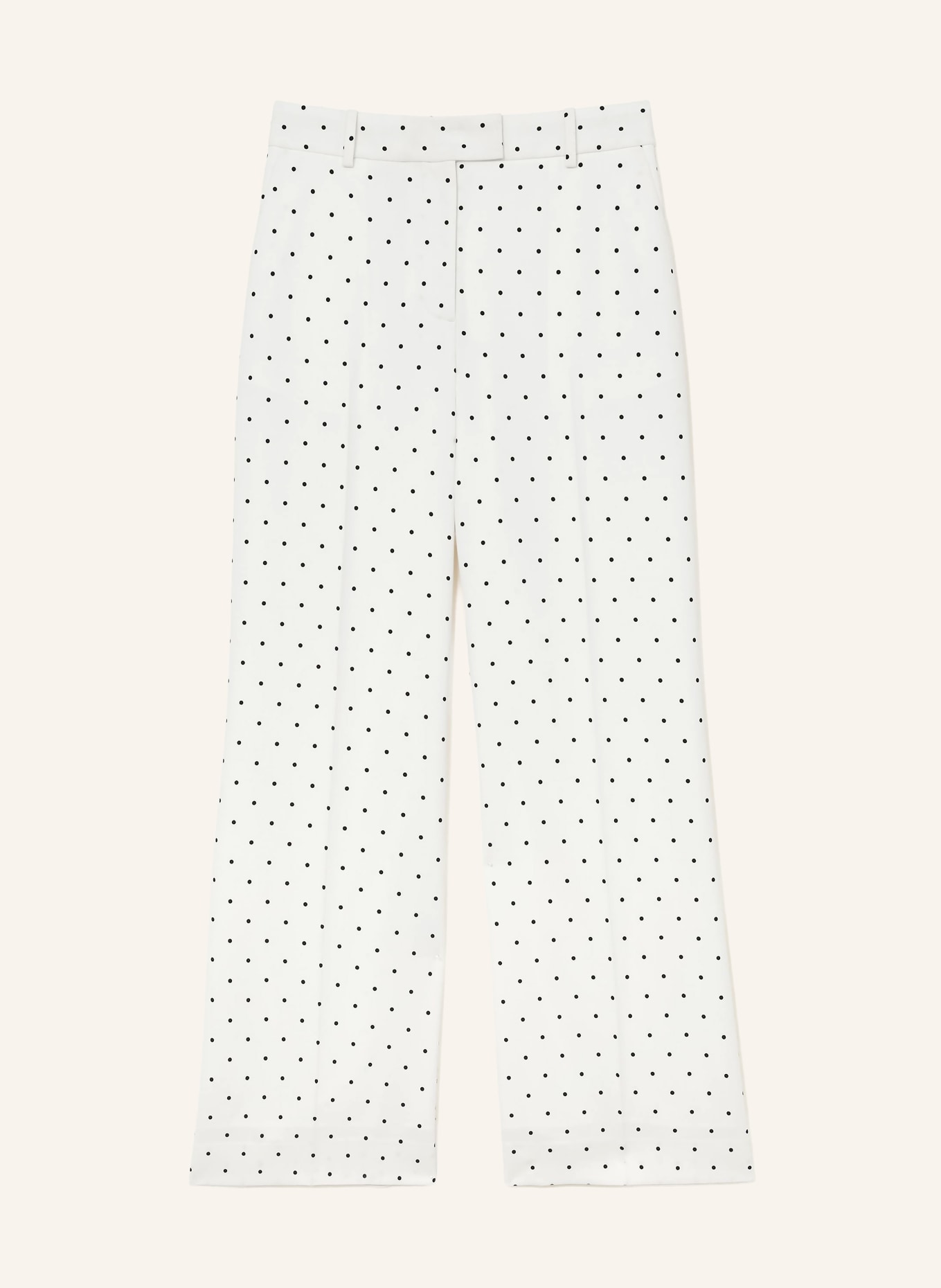 REISS Marlene-byxor BEATRIX: VIT / SVART